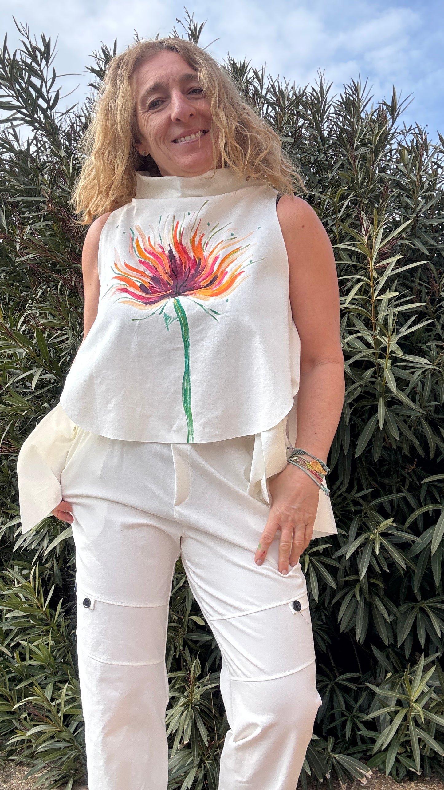 Chaleco blanco