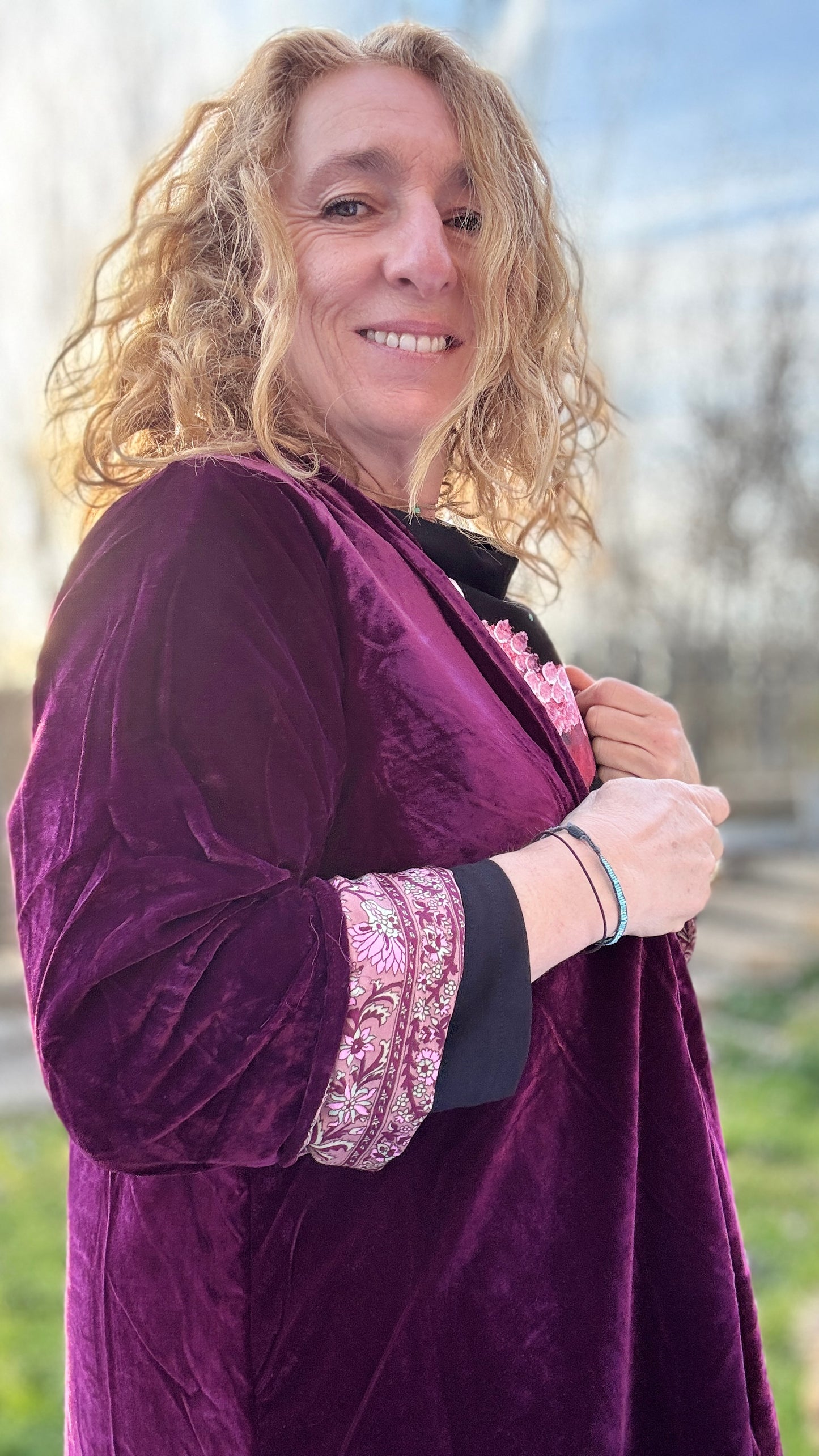 Kimono reversible