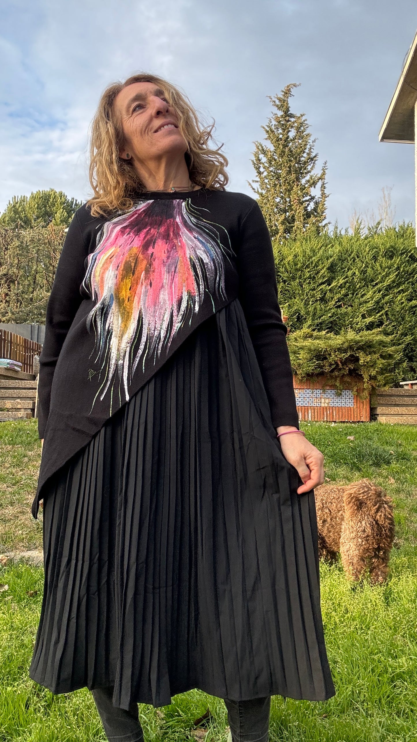 Vestido plisado