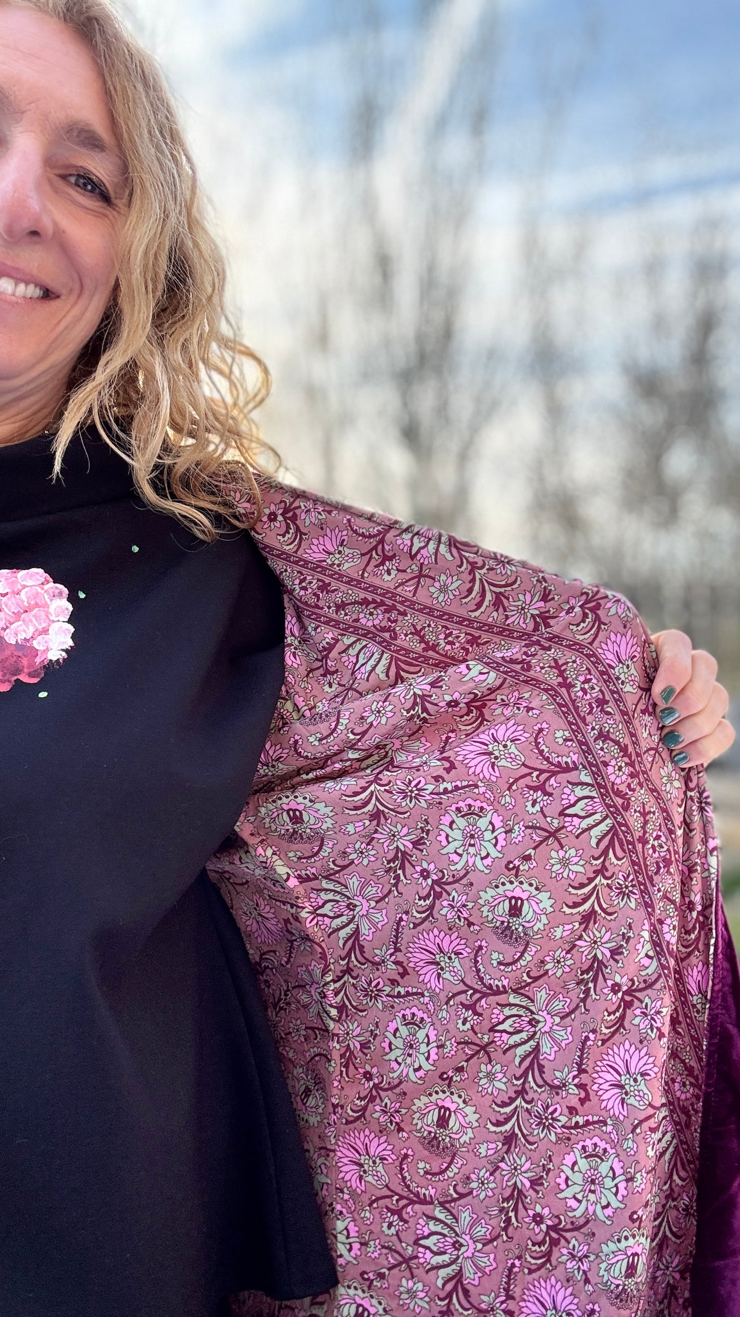 Kimono reversible