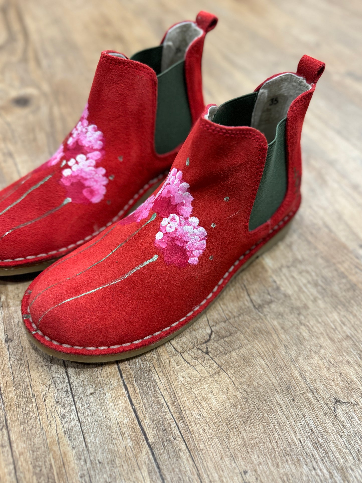 Bota elástico, número 35