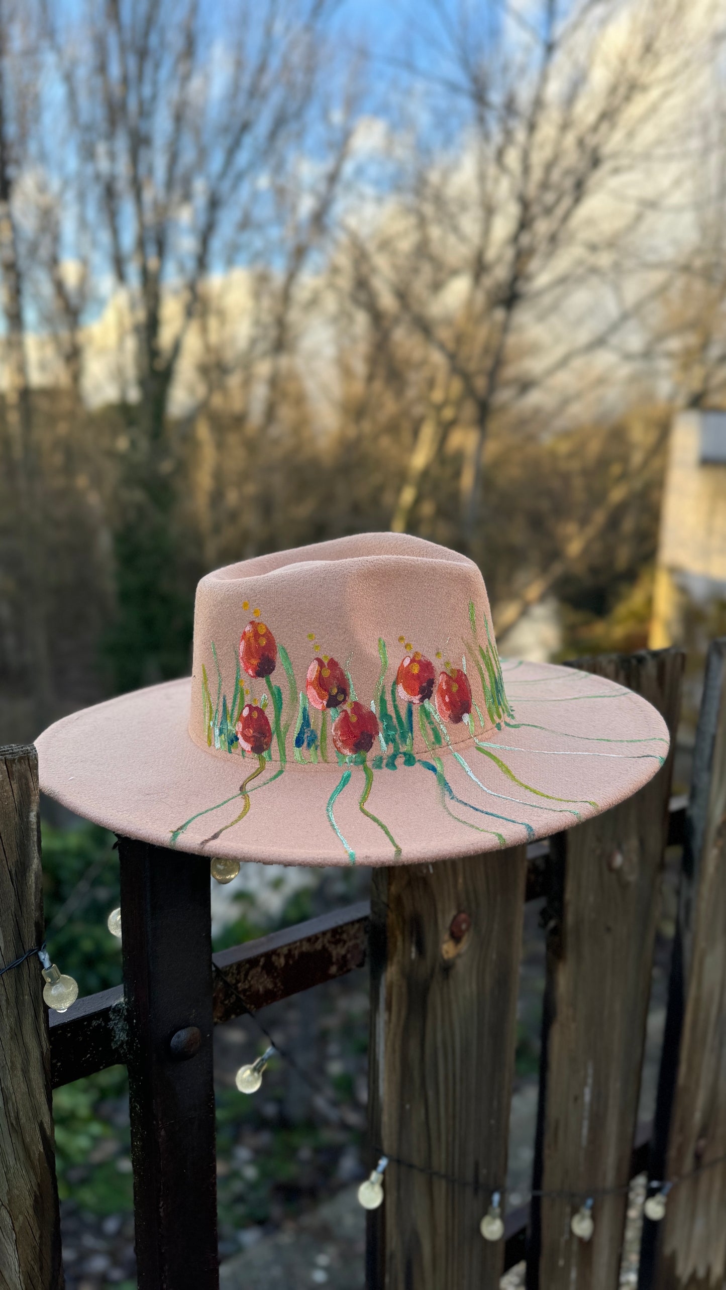 Sombrero, rígido, Camel
