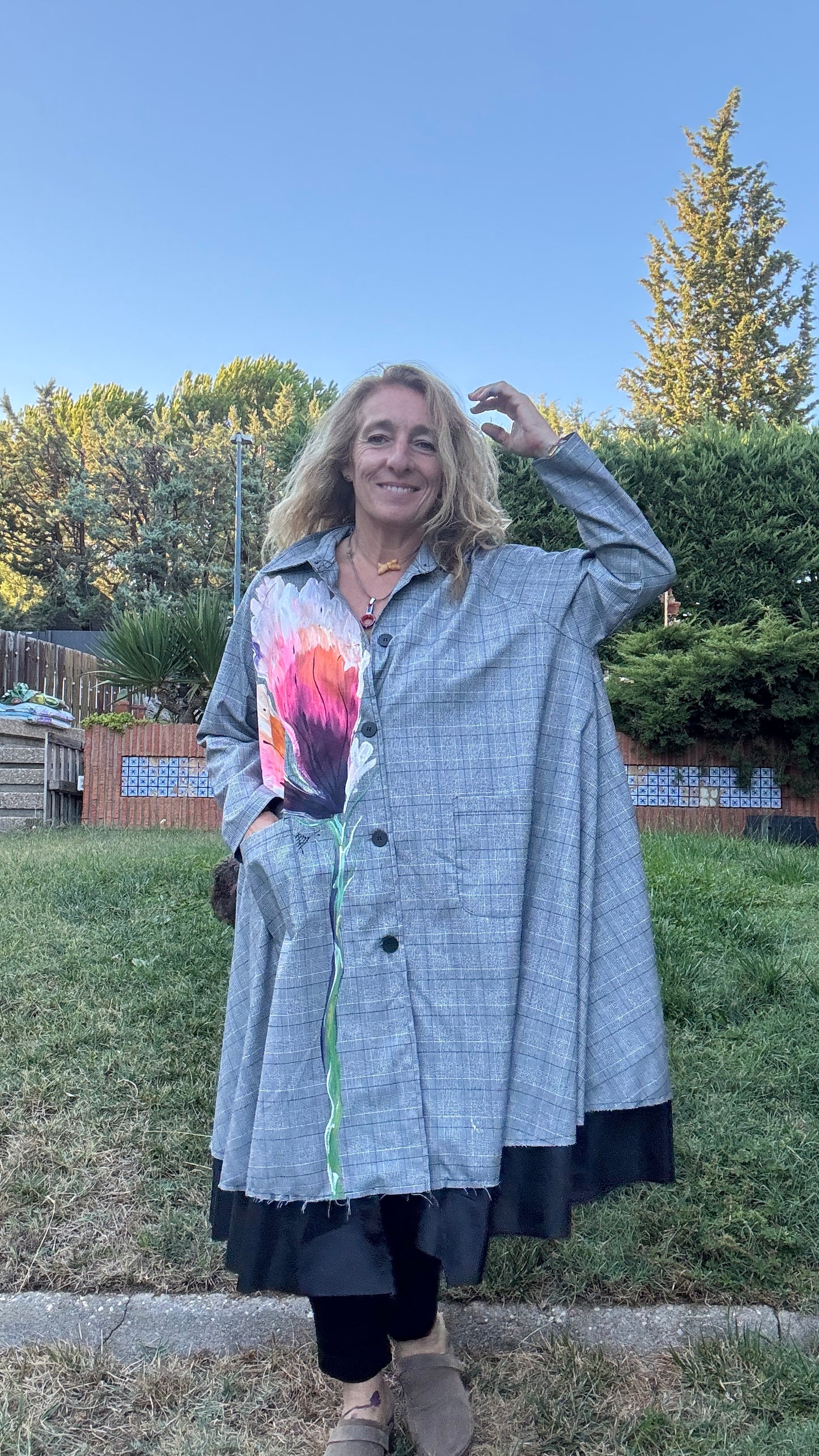 Chaqueta cuadros