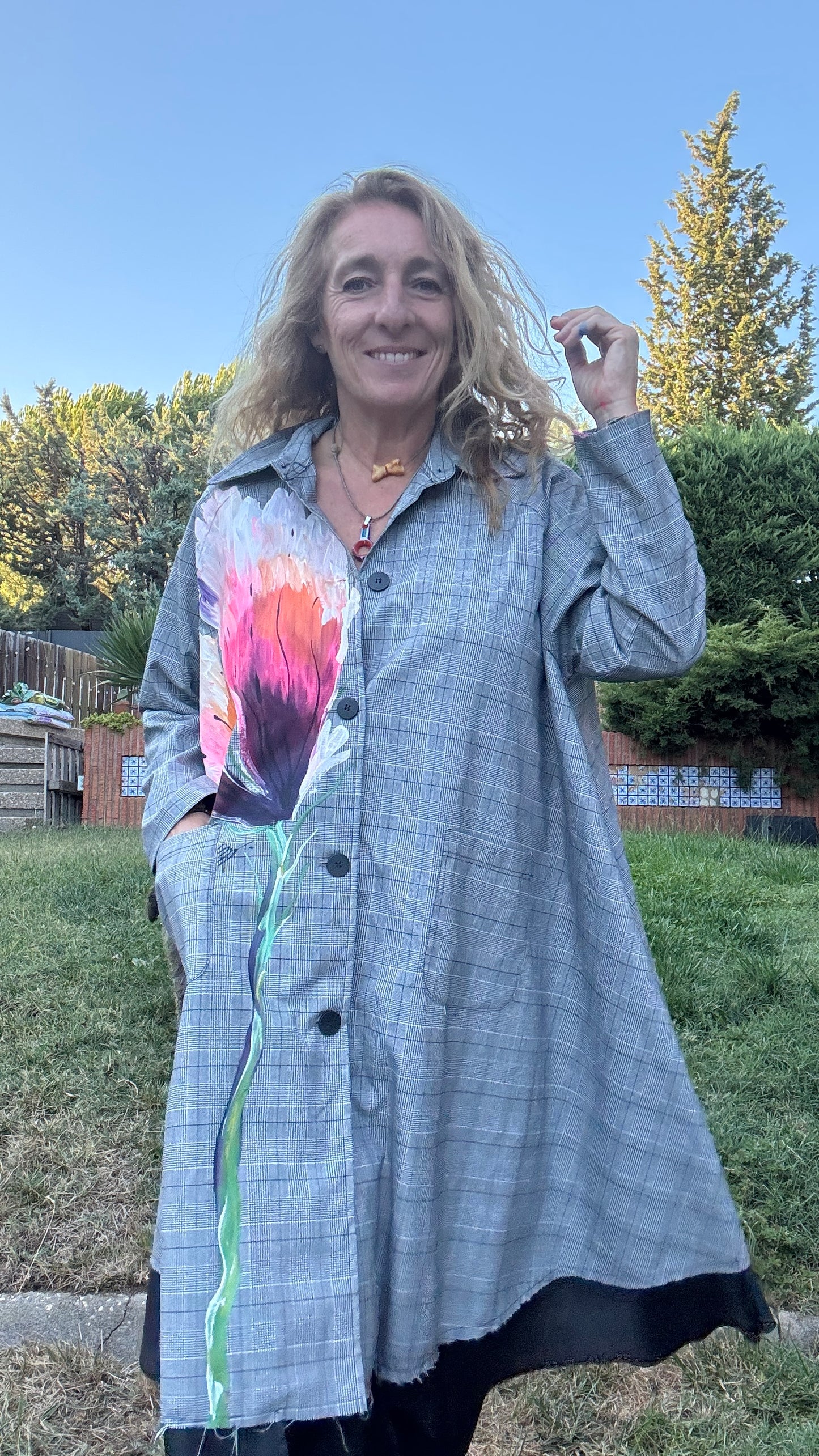 Chaqueta cuadros