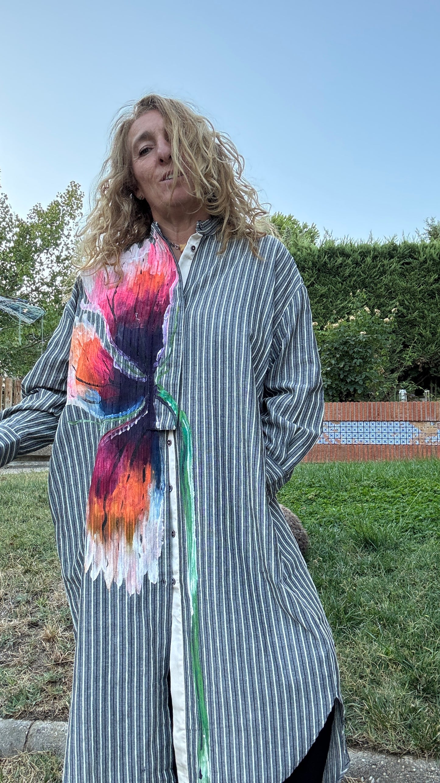 Vestido raya