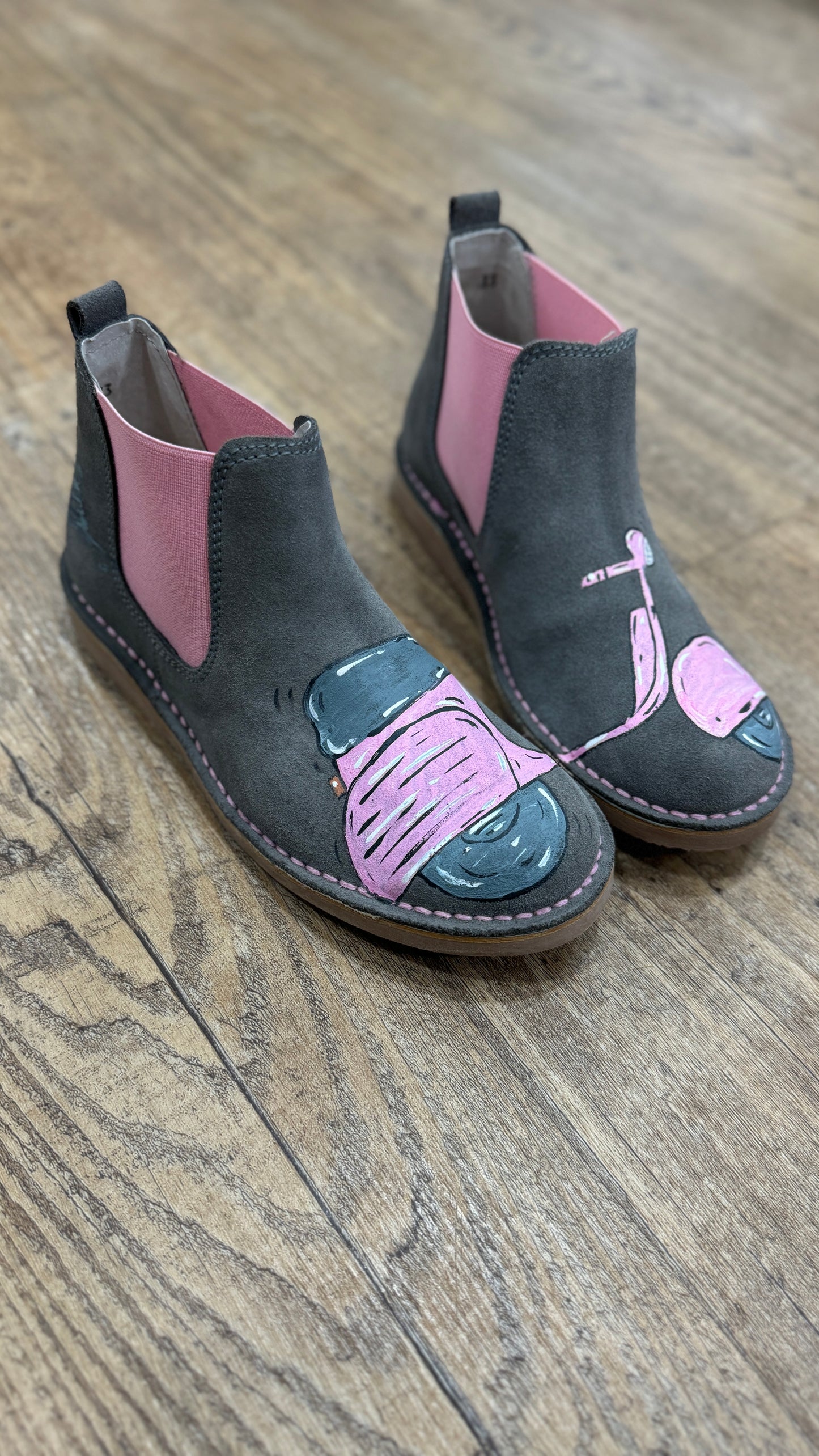 Bota elástico número 33