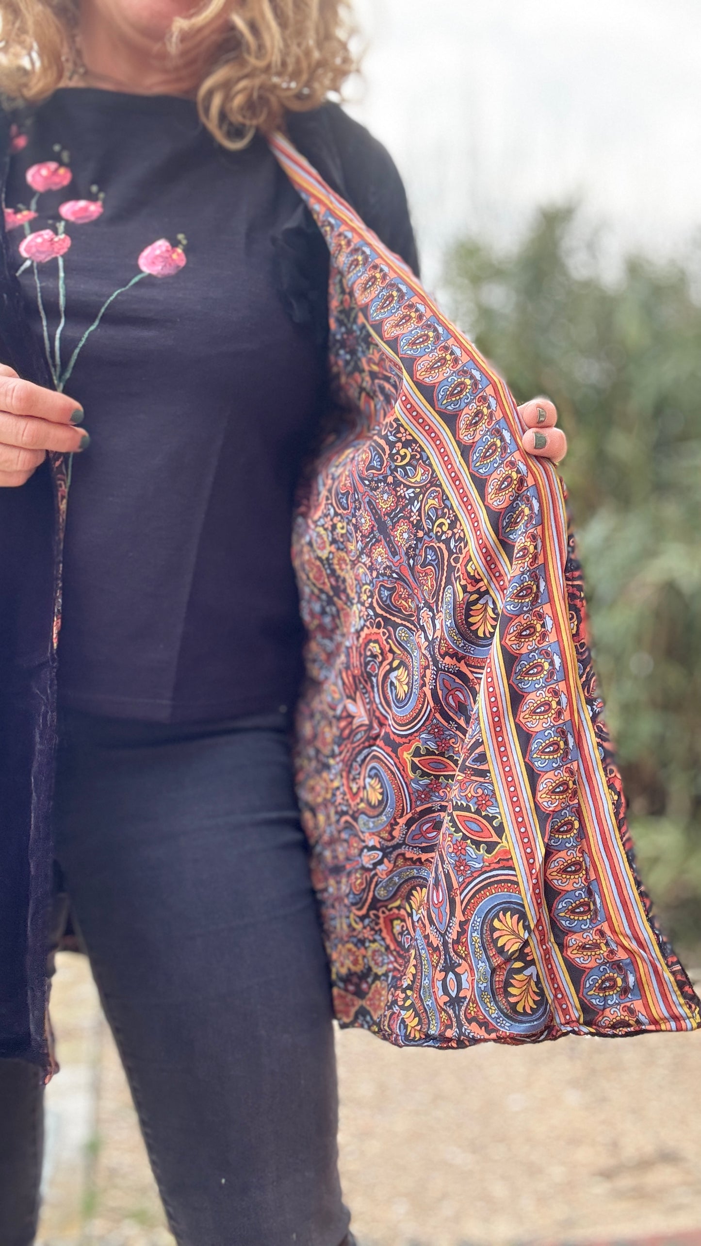 Kimono reversible