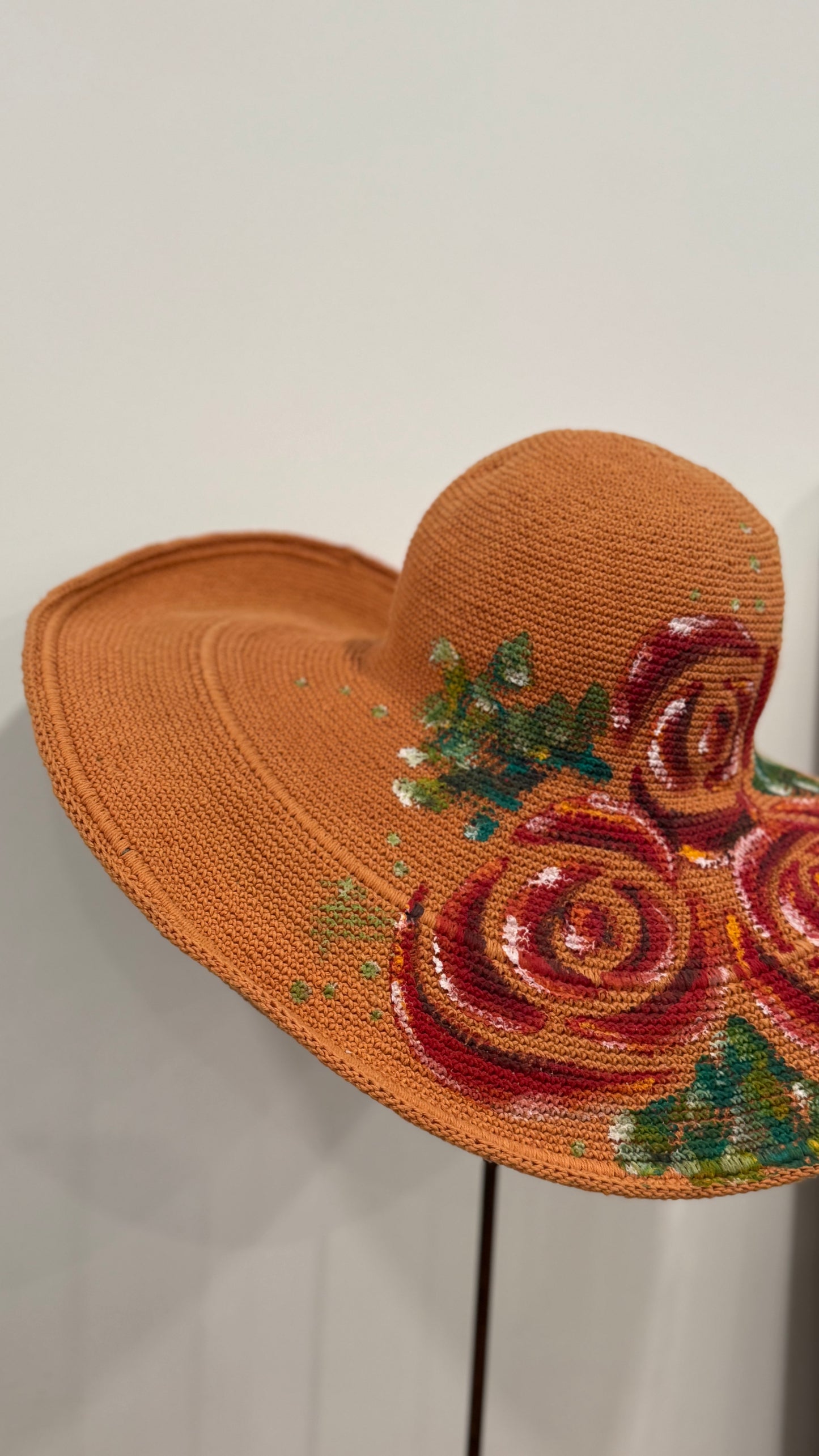 Pamela crochet naranja