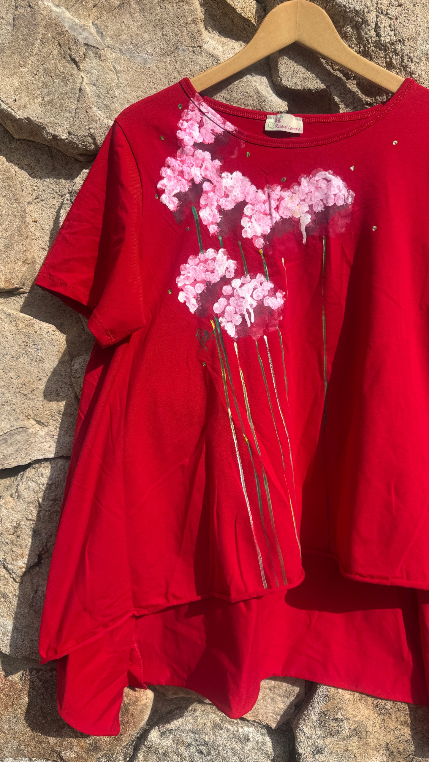 Camiseta rojo