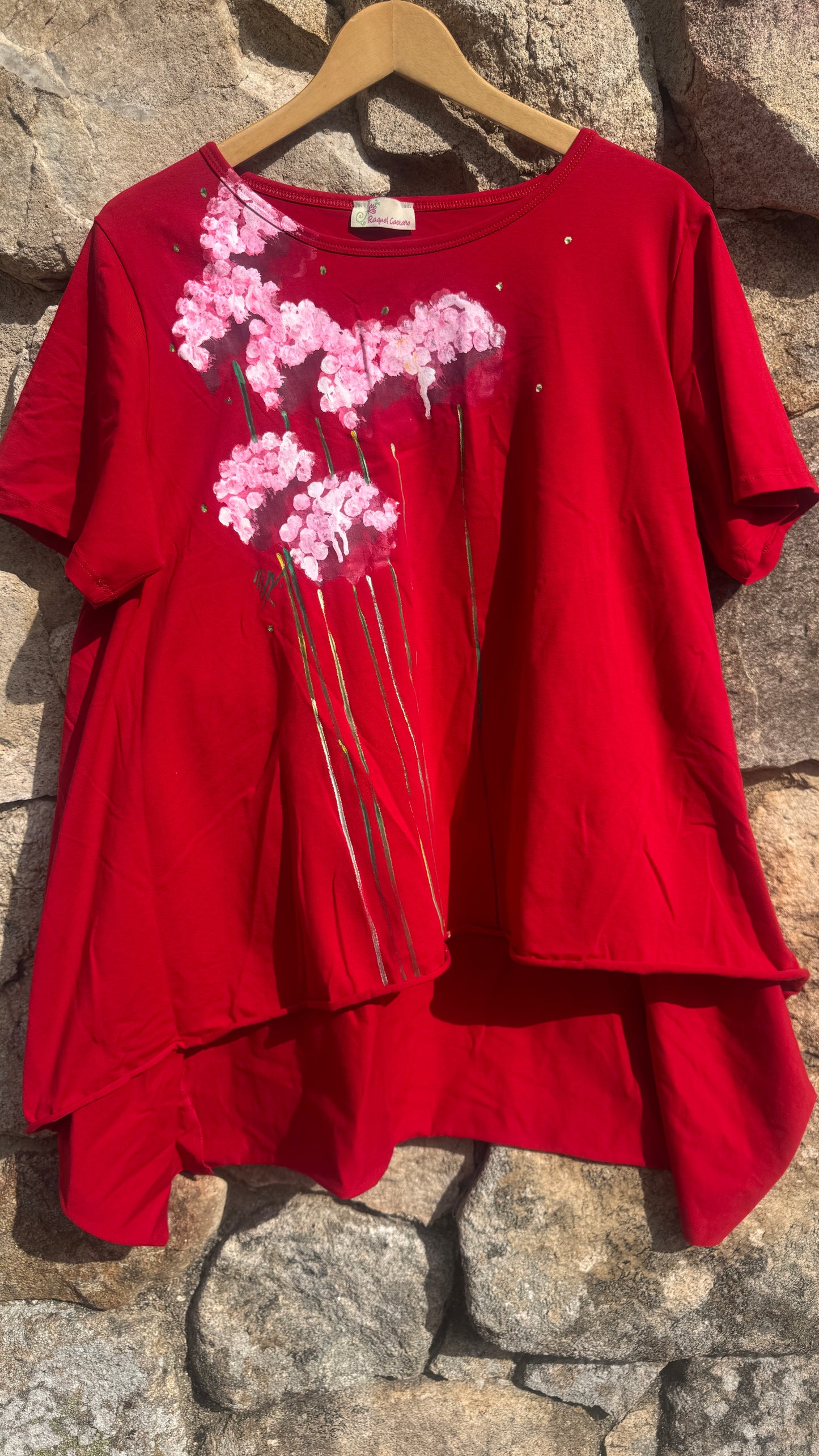 Camiseta rojo