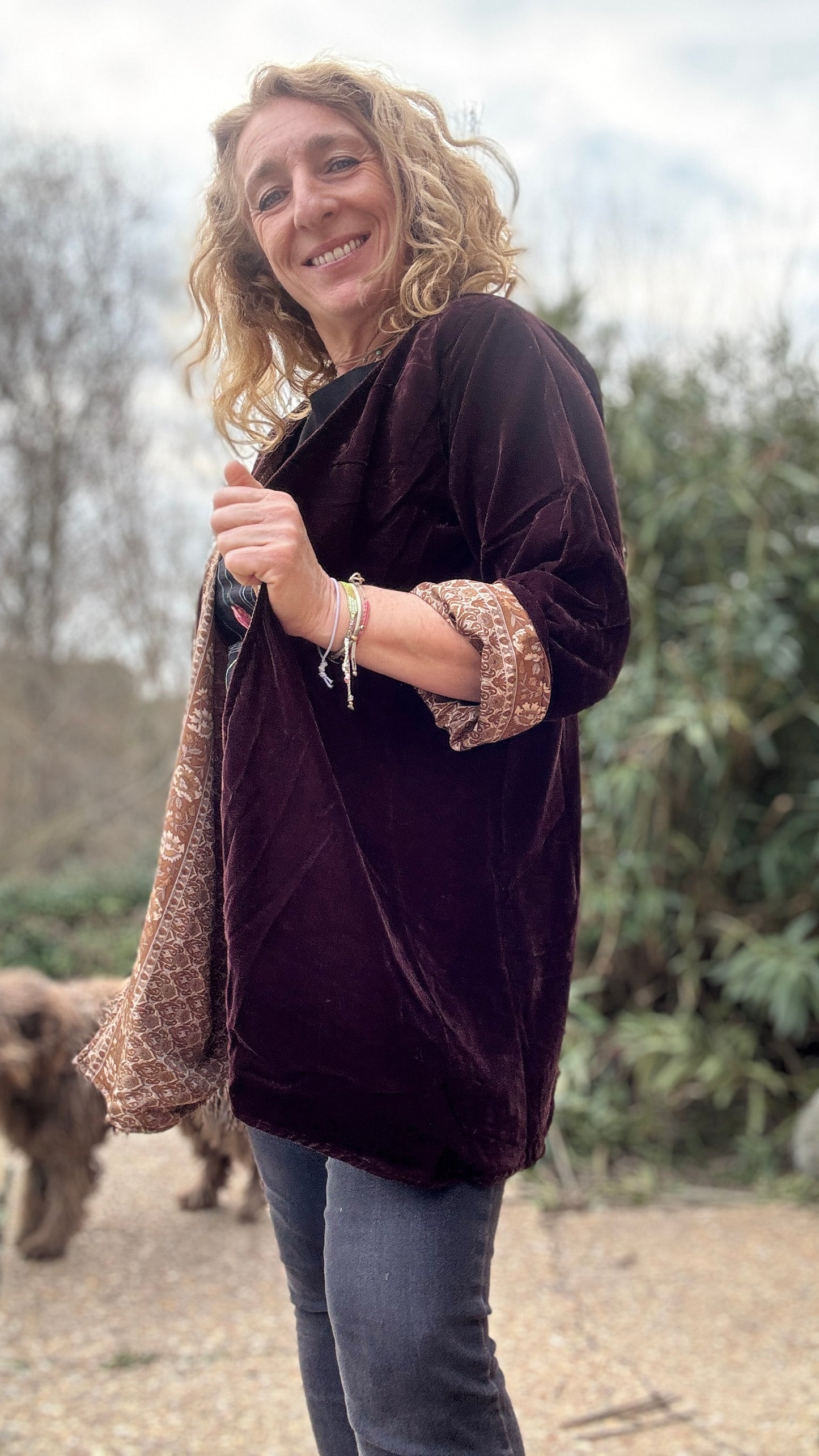 Kimono reversible