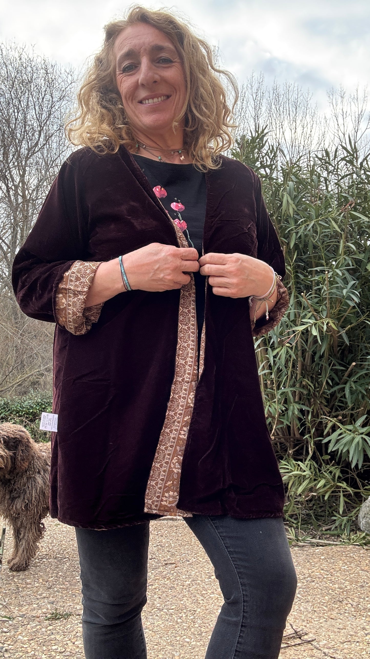 Kimono reversible