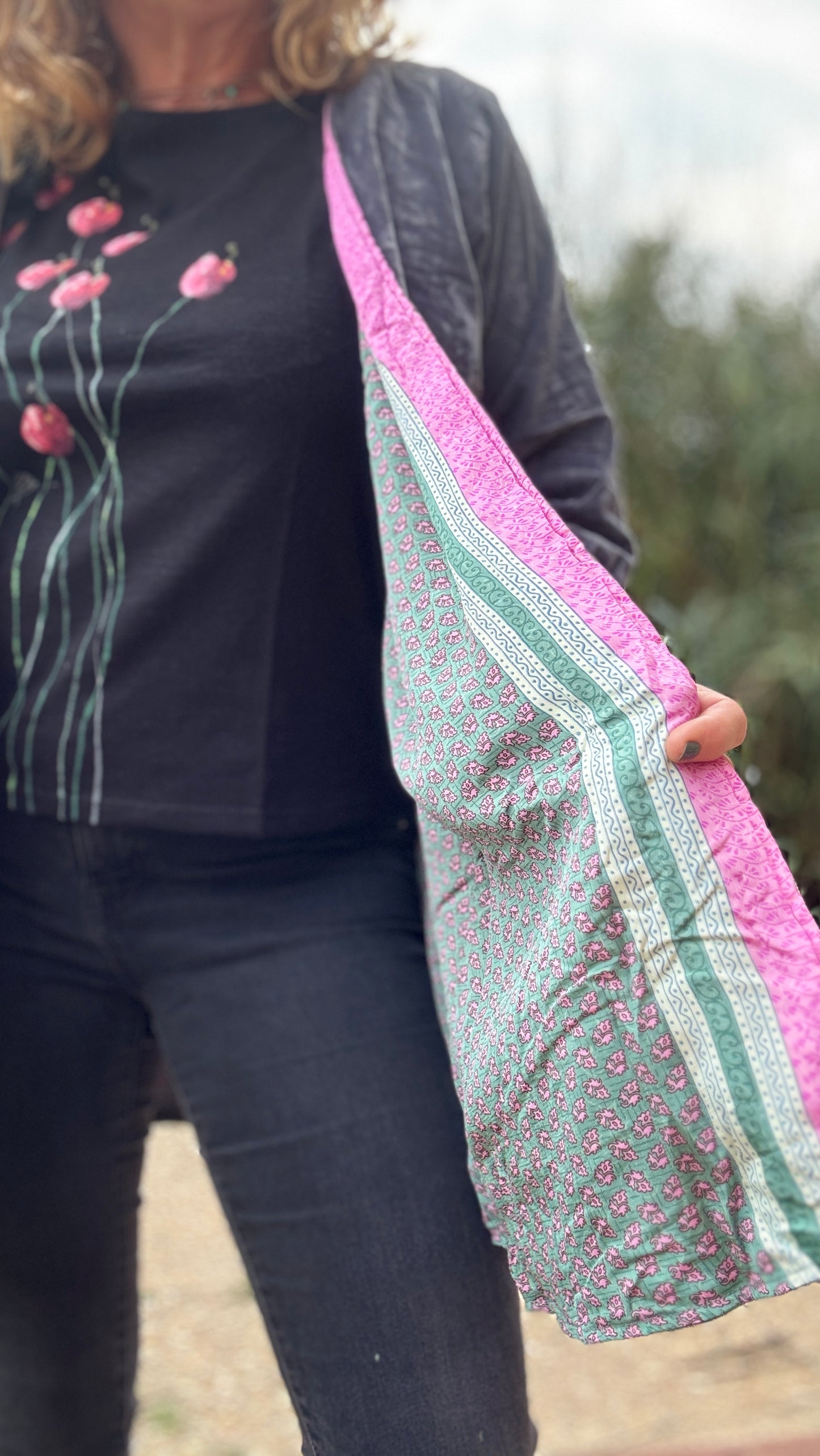 Kimono reversible