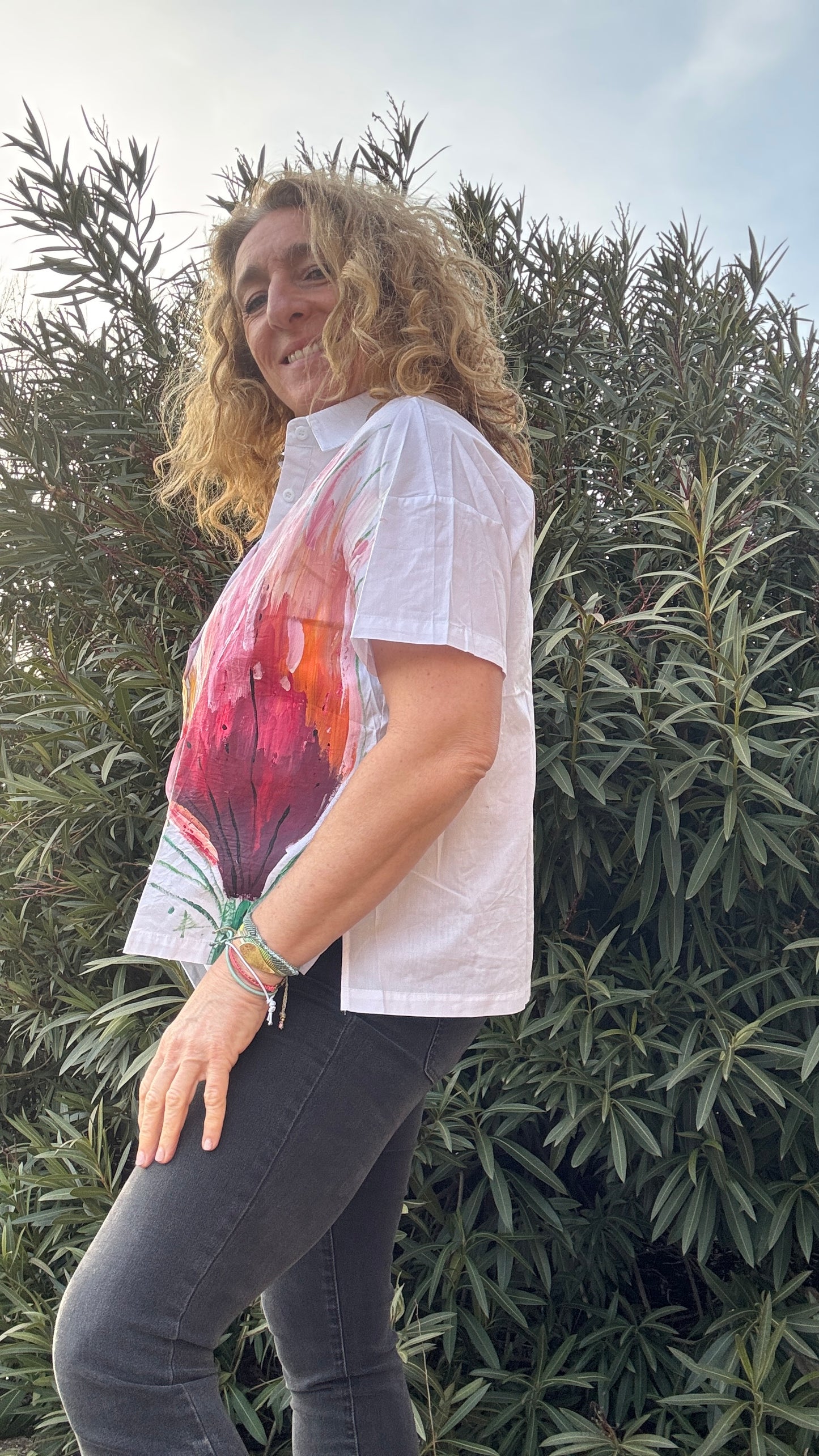 Blusa flor