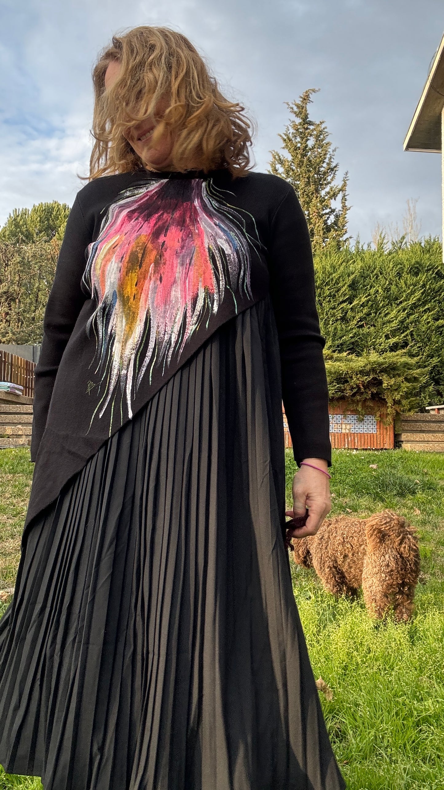 Vestido plisado