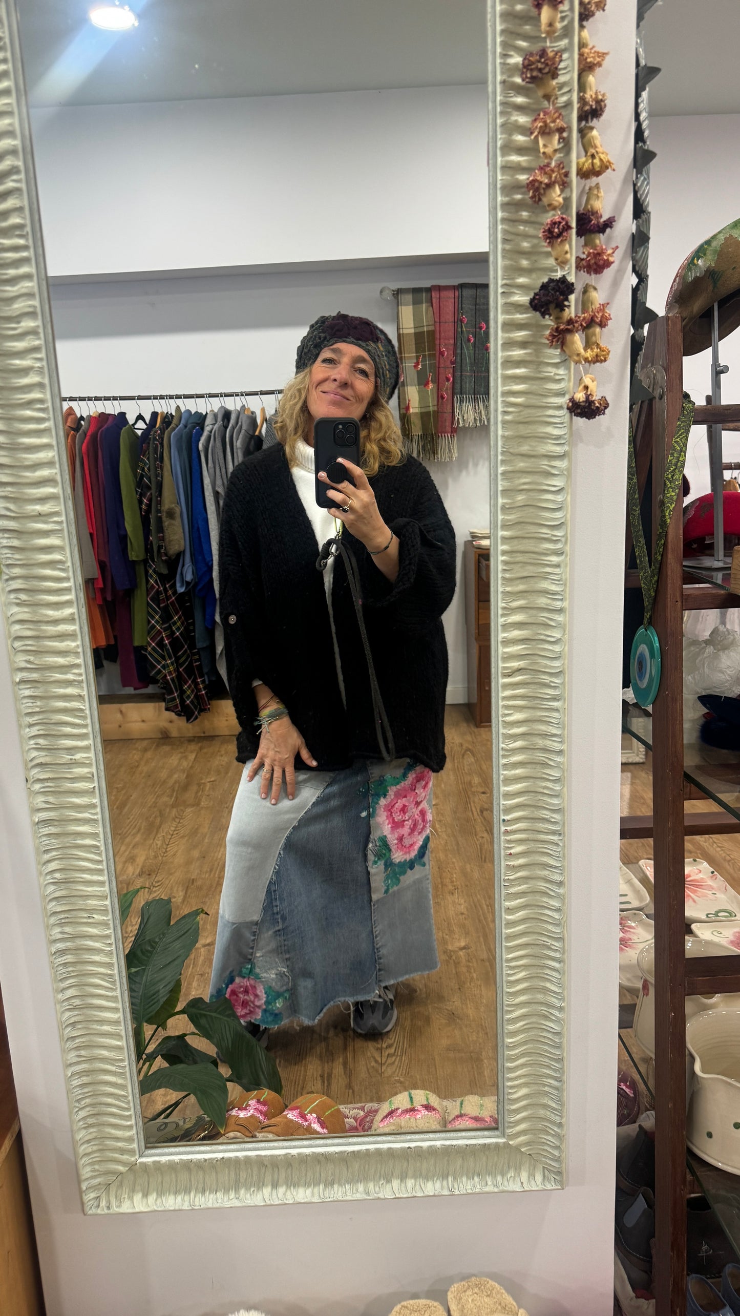 Chaqueta gruesa negro