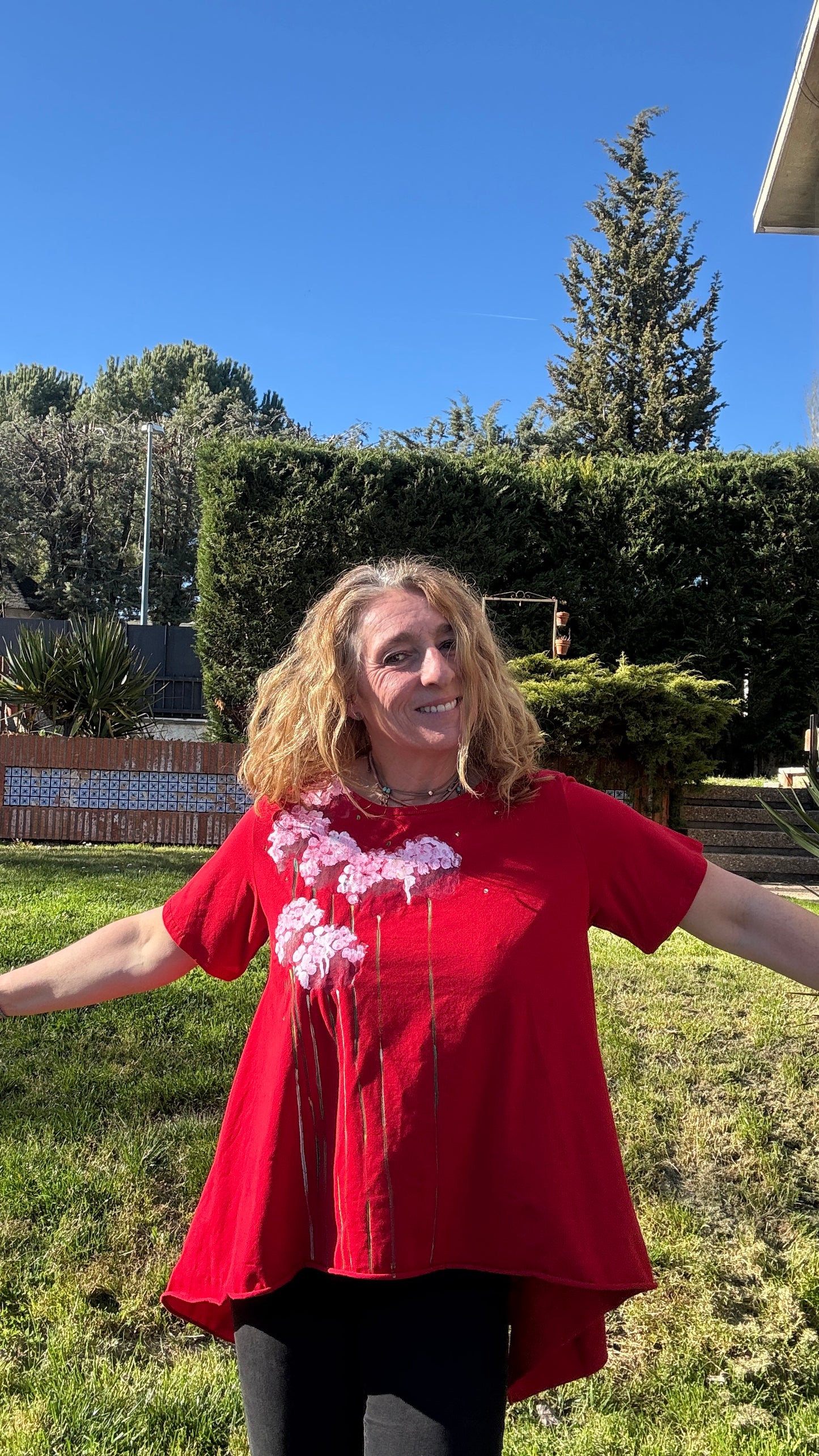 Camiseta rojo