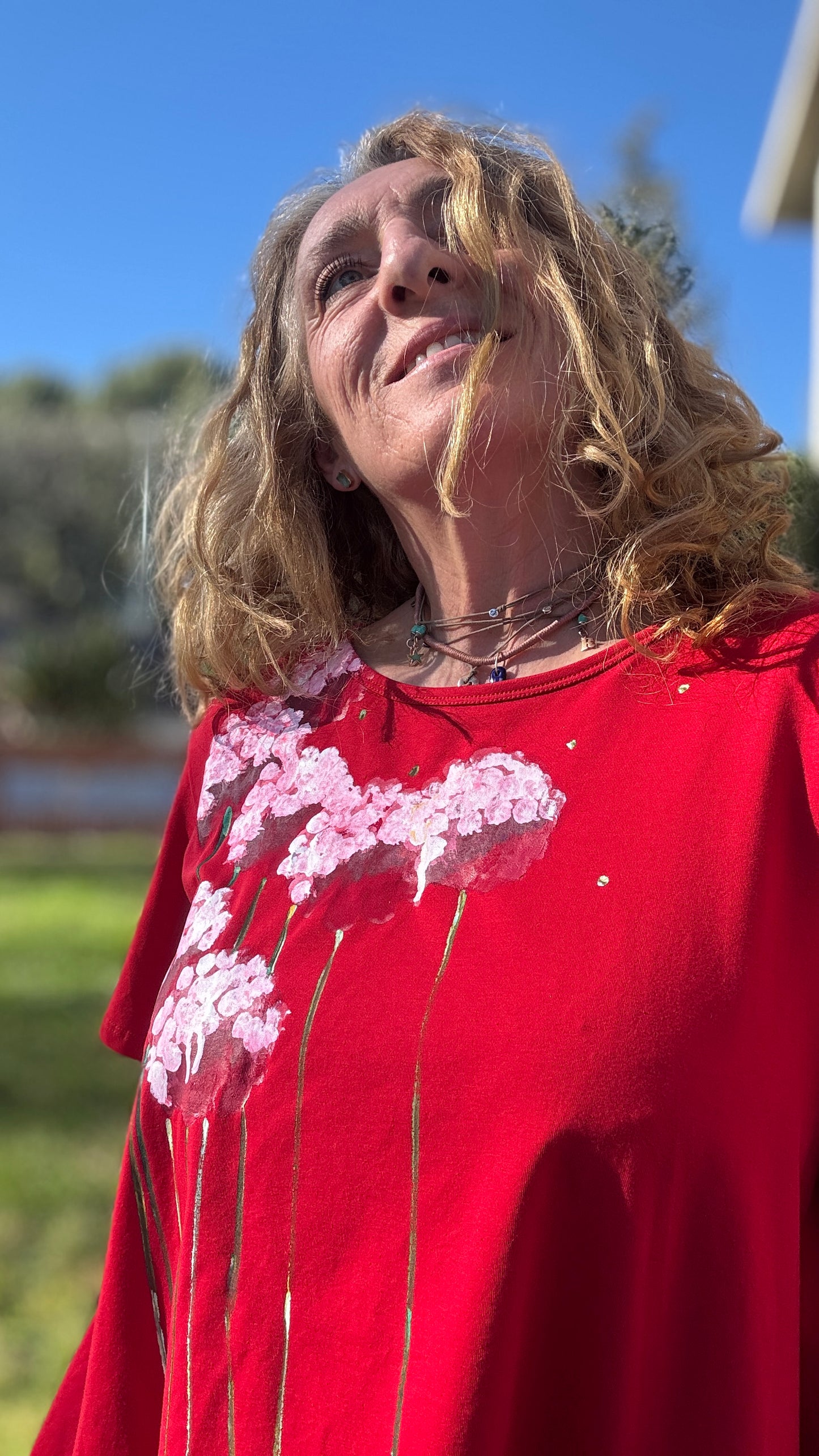 Camiseta rojo
