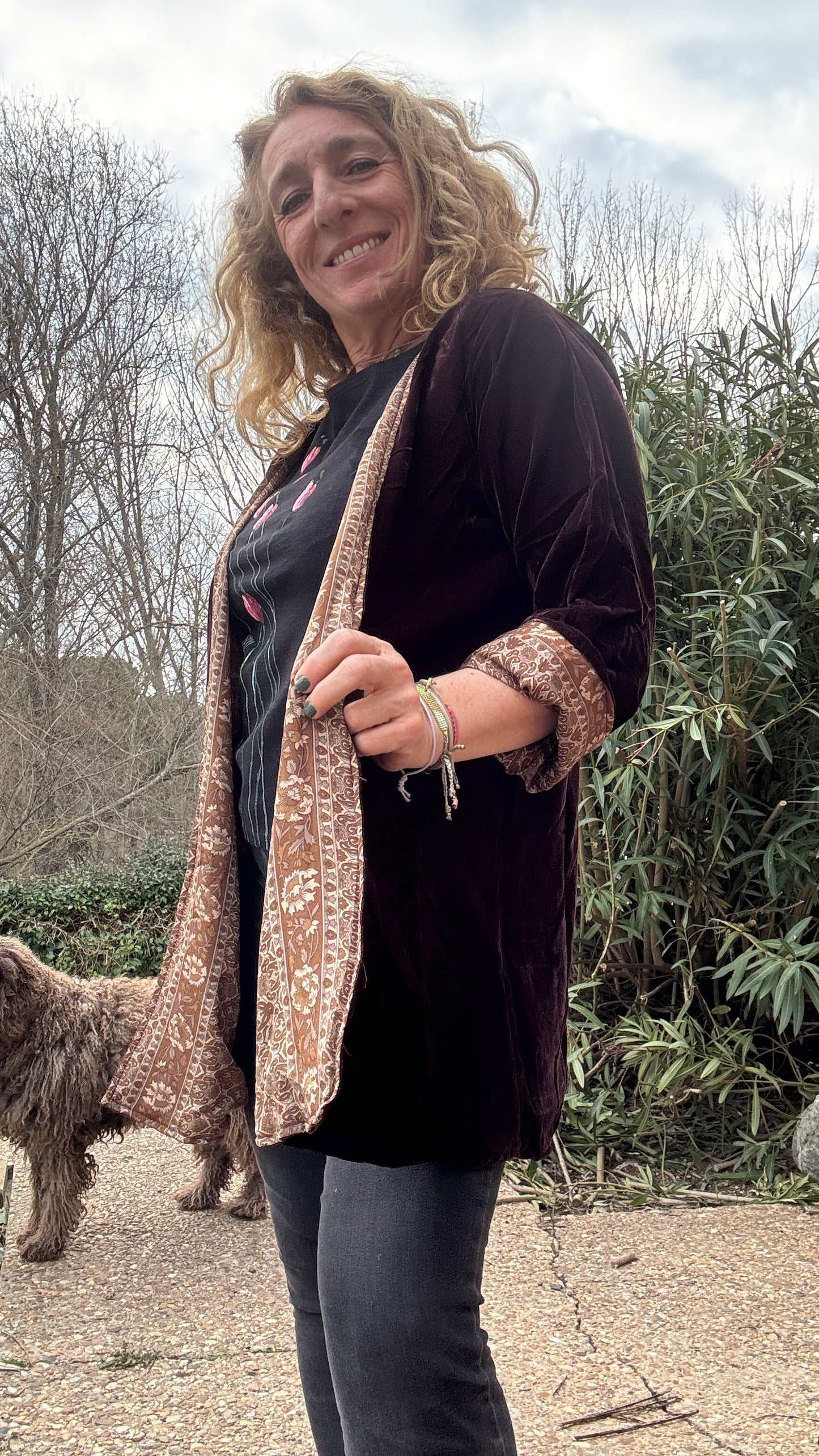Kimono reversible