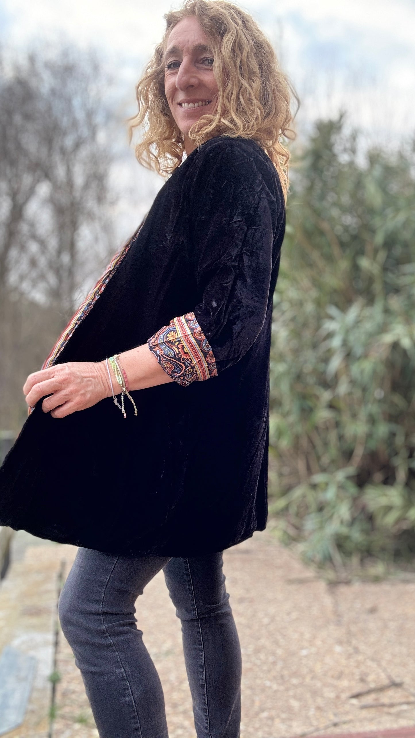 Kimono reversible