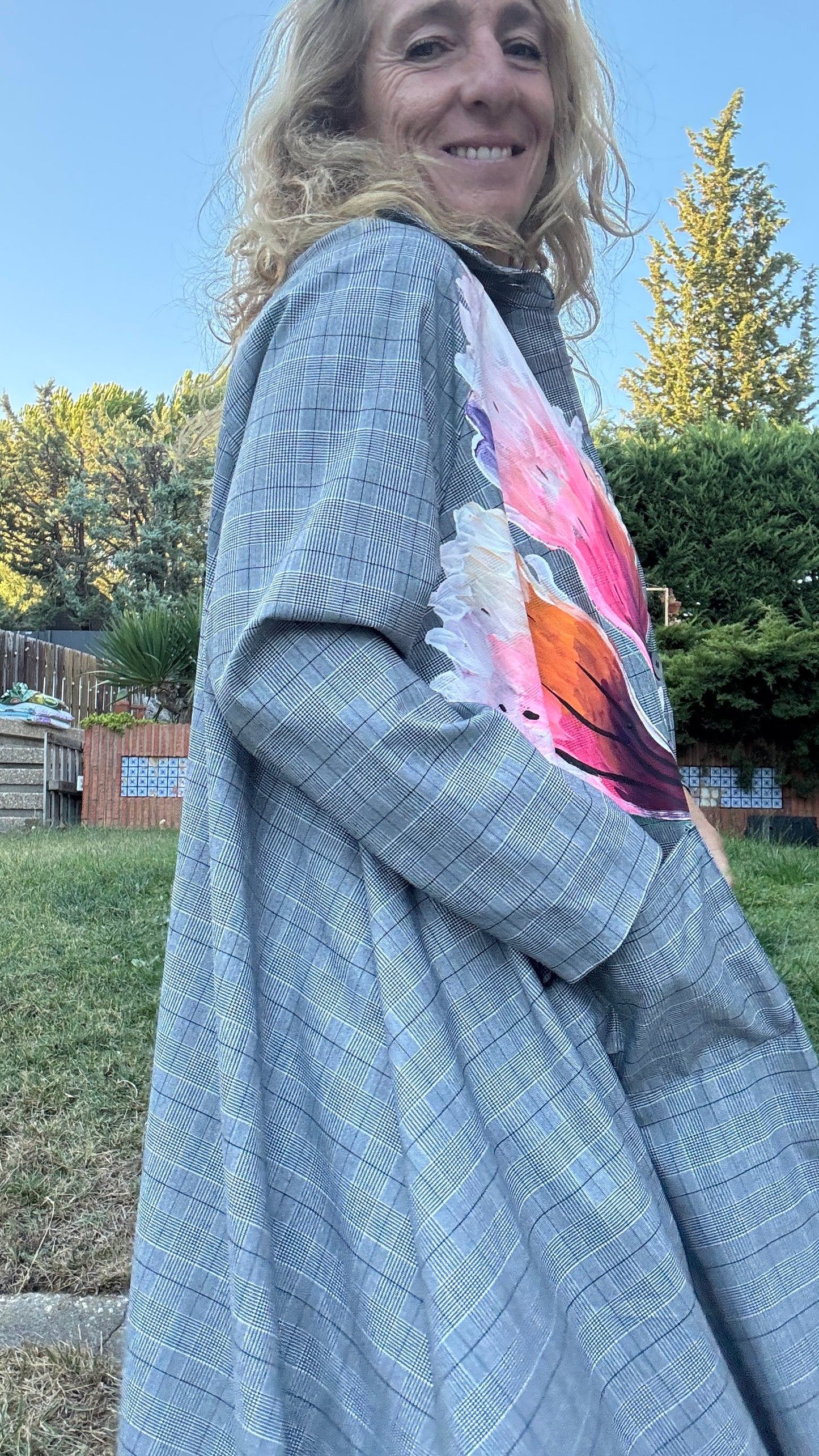 Chaqueta cuadros