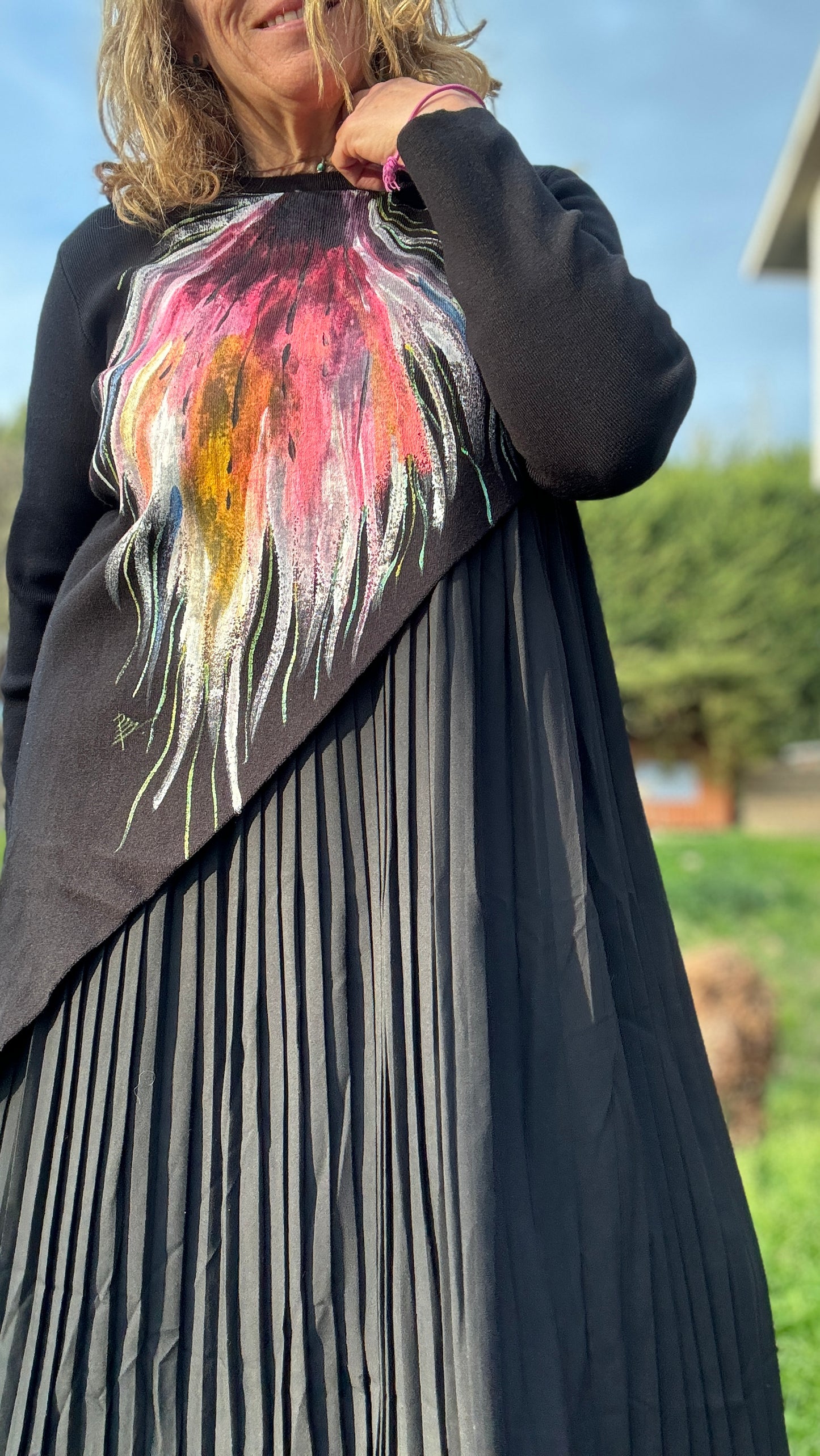 Vestido plisado
