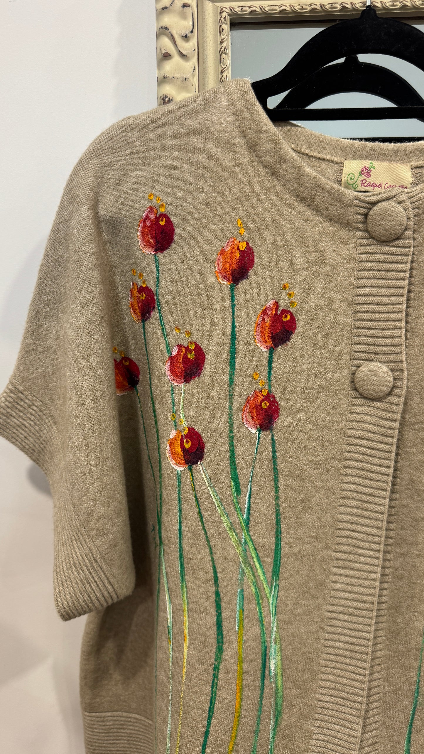 Chaqueta dos botones piedra