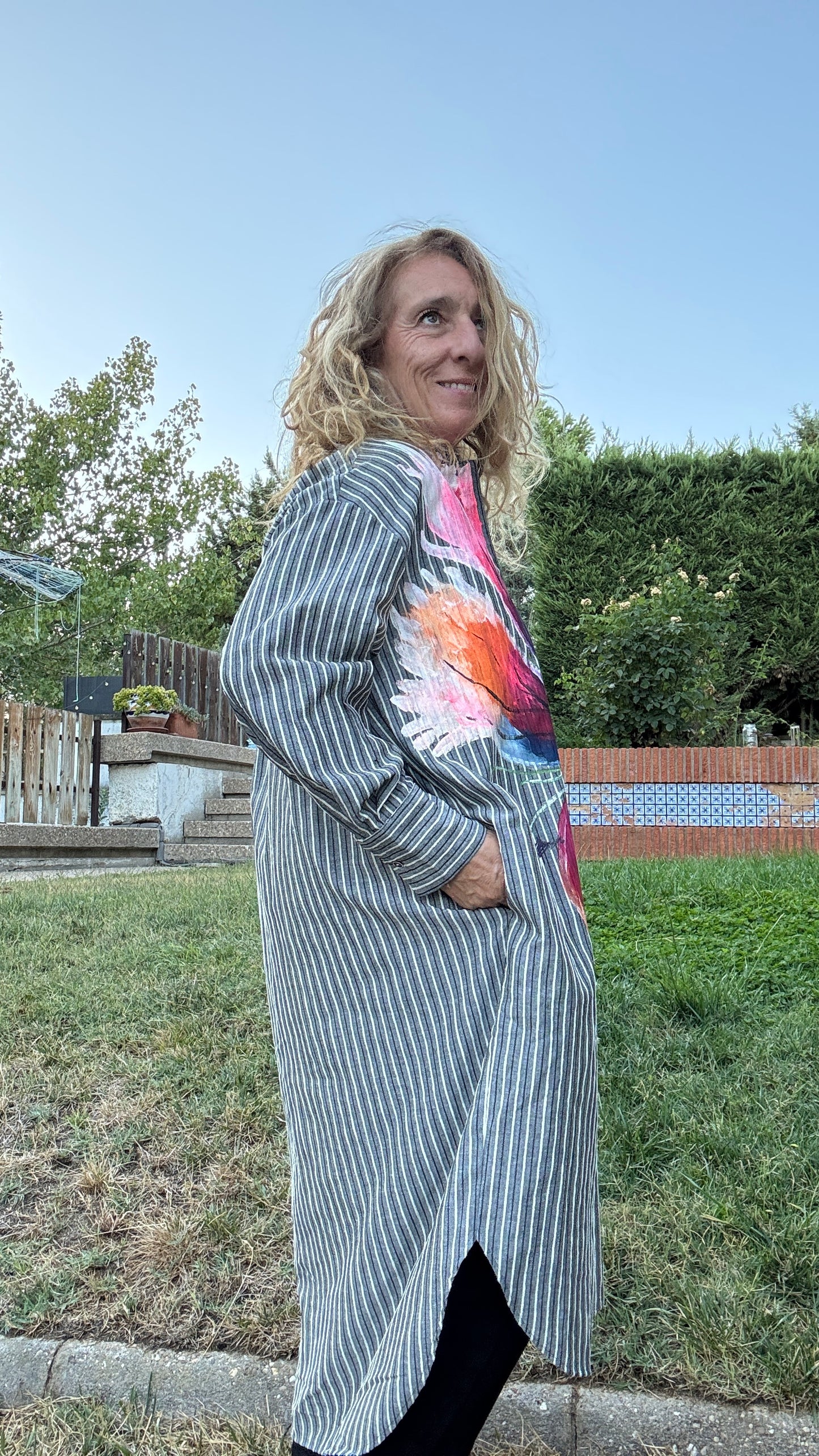 Vestido raya