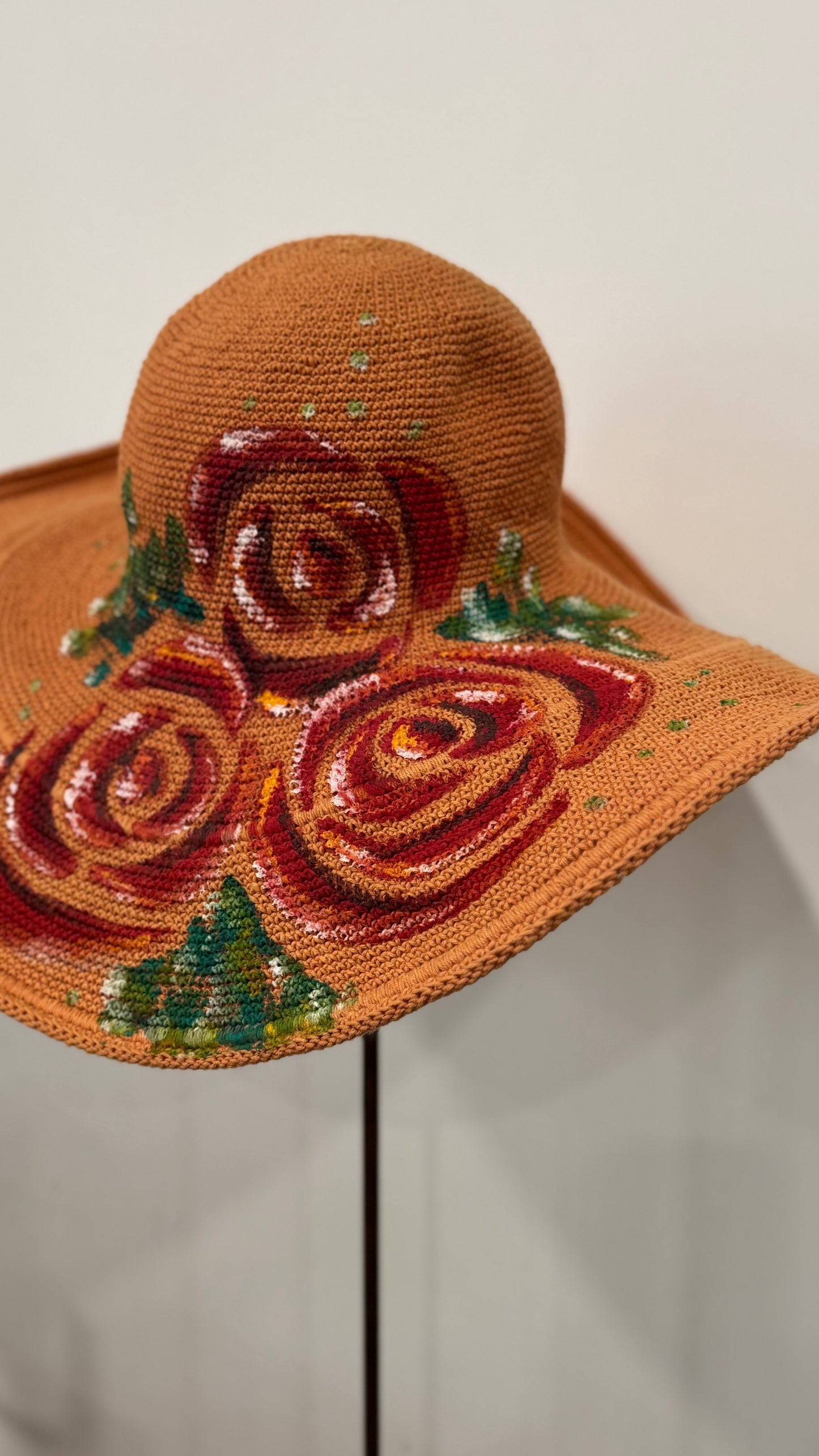 Pamela crochet naranja