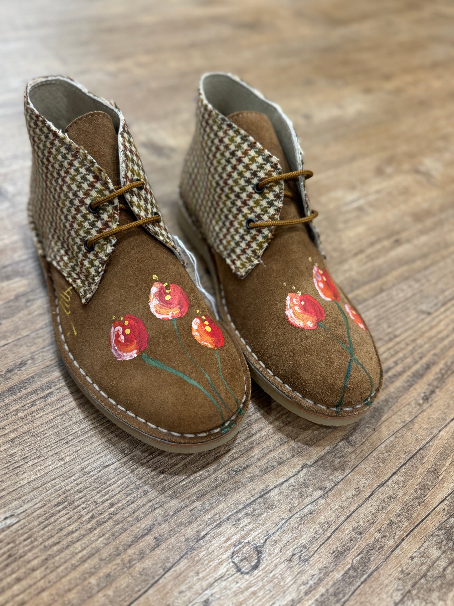 Bota cordón número 36