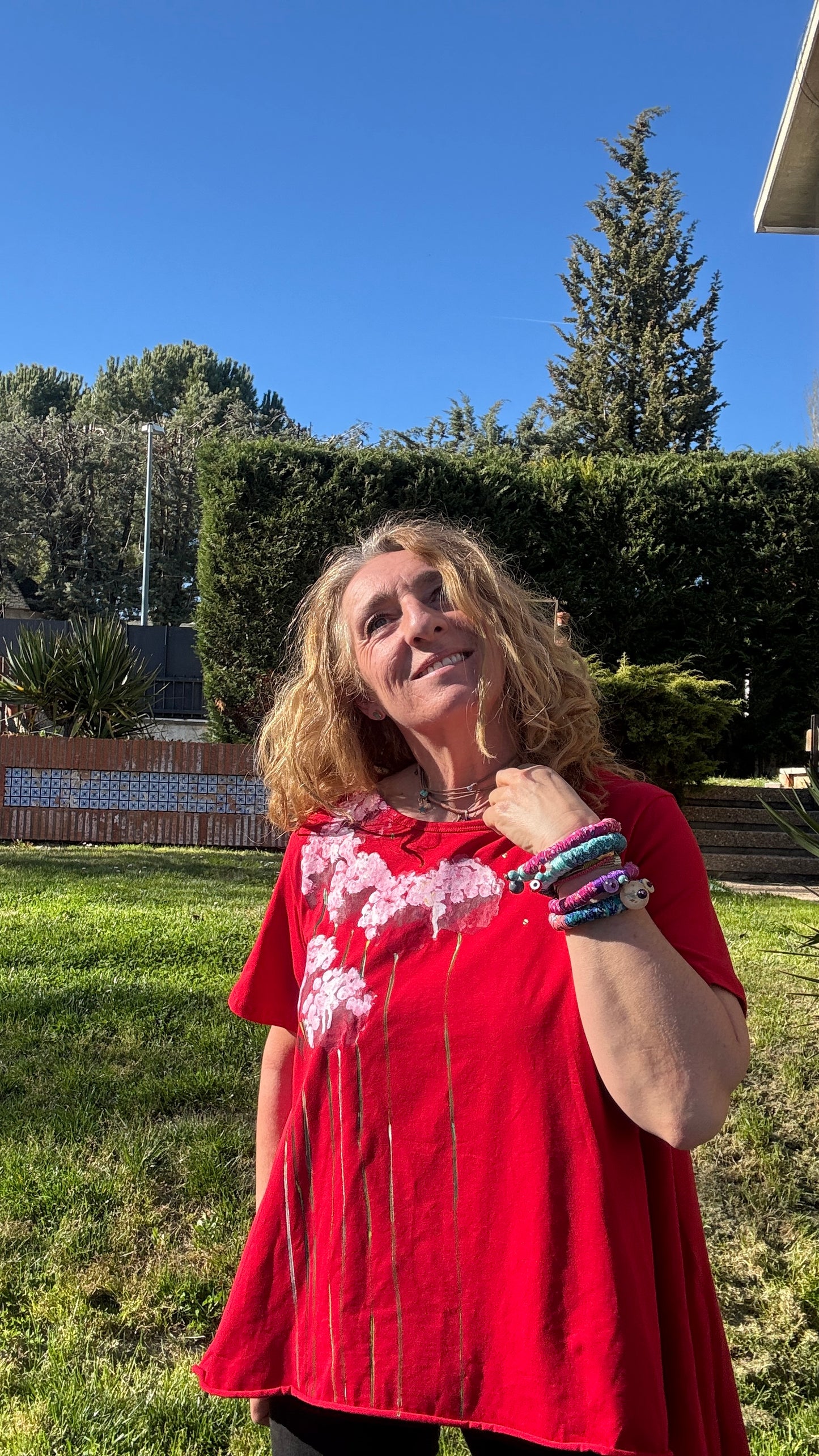 Camiseta rojo