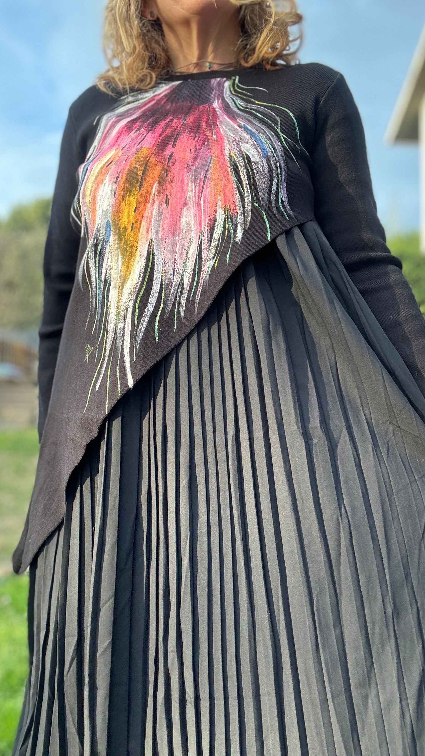 Vestido plisado