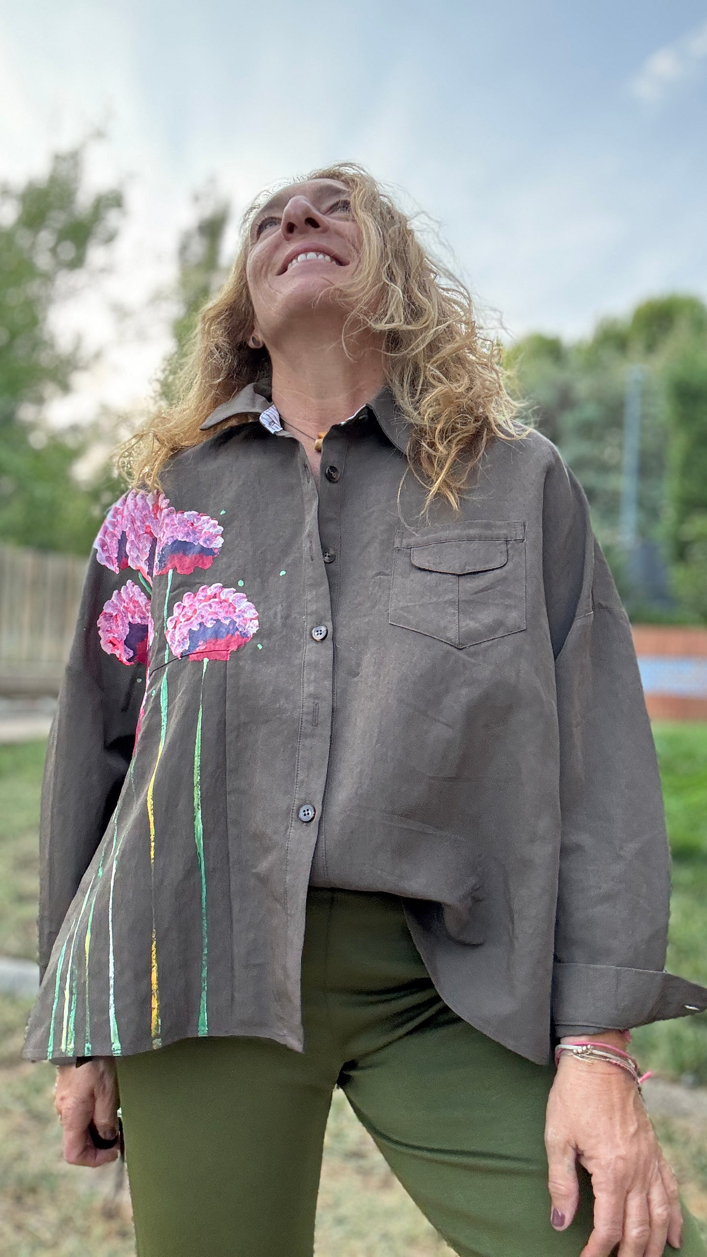 Blusa marrón