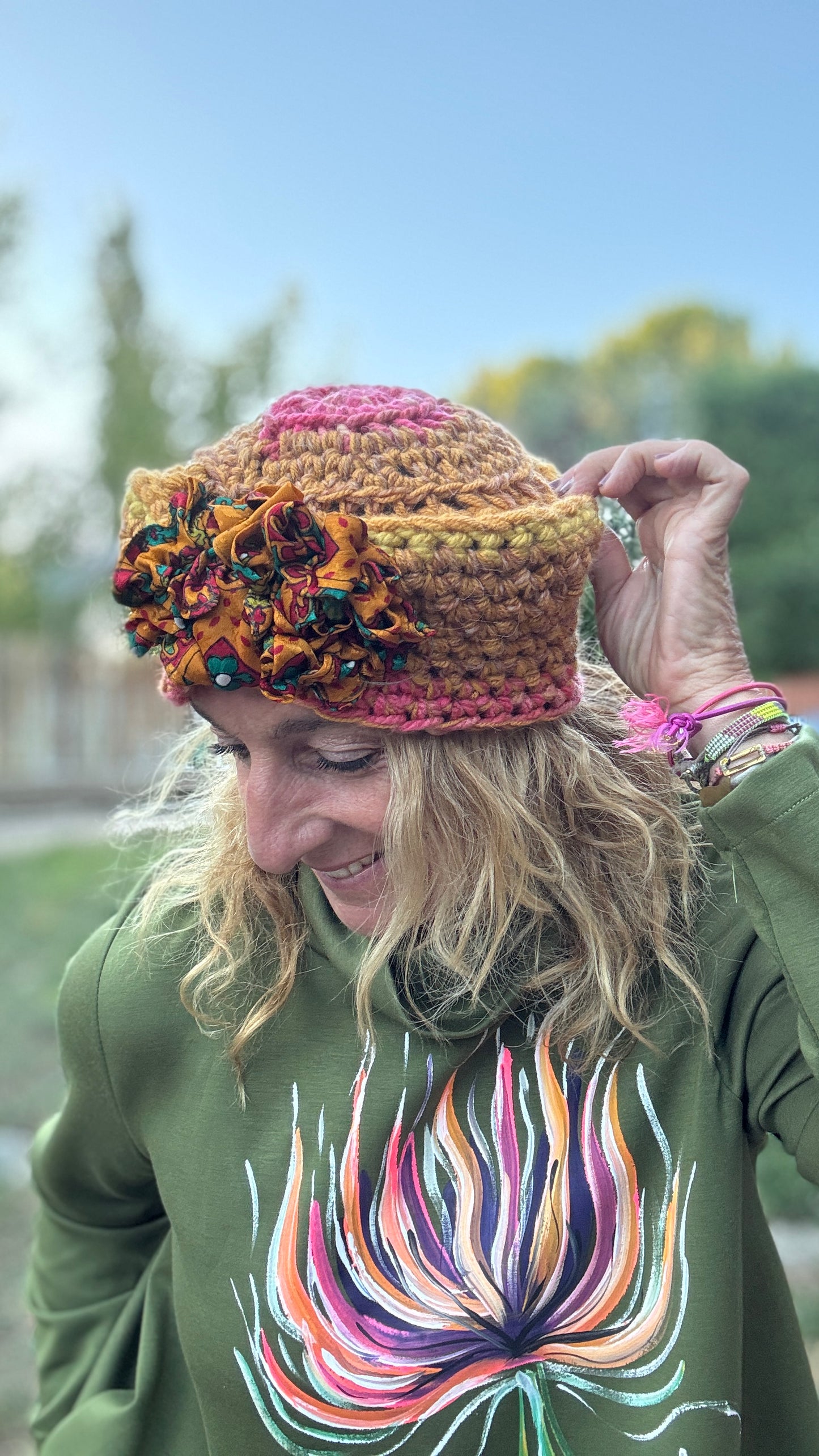 Gorro mostaza
