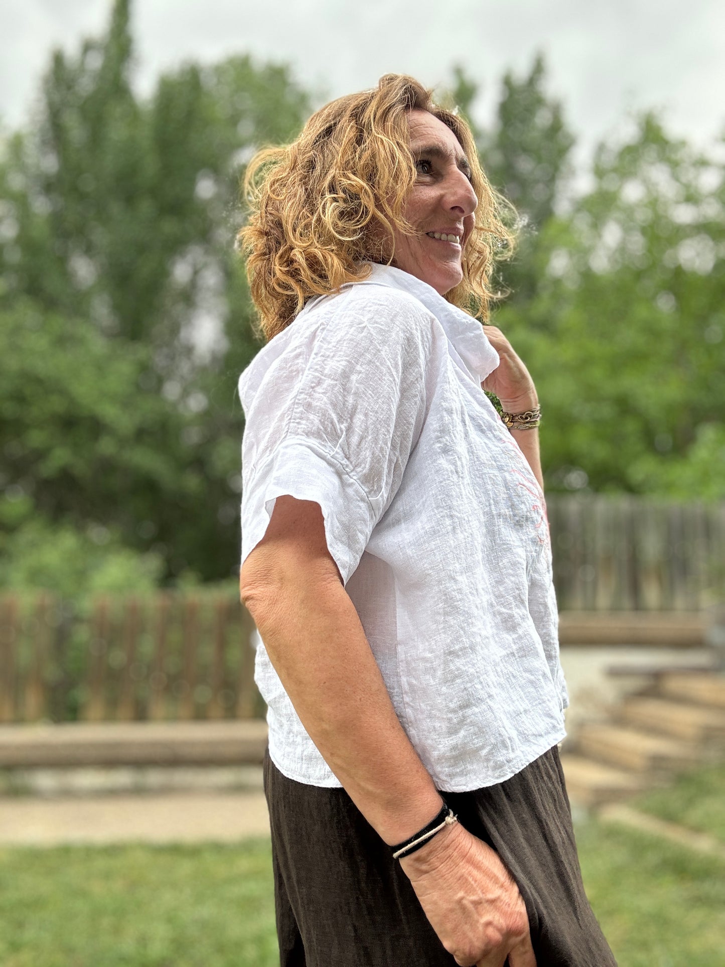 Blusa barco blanco
