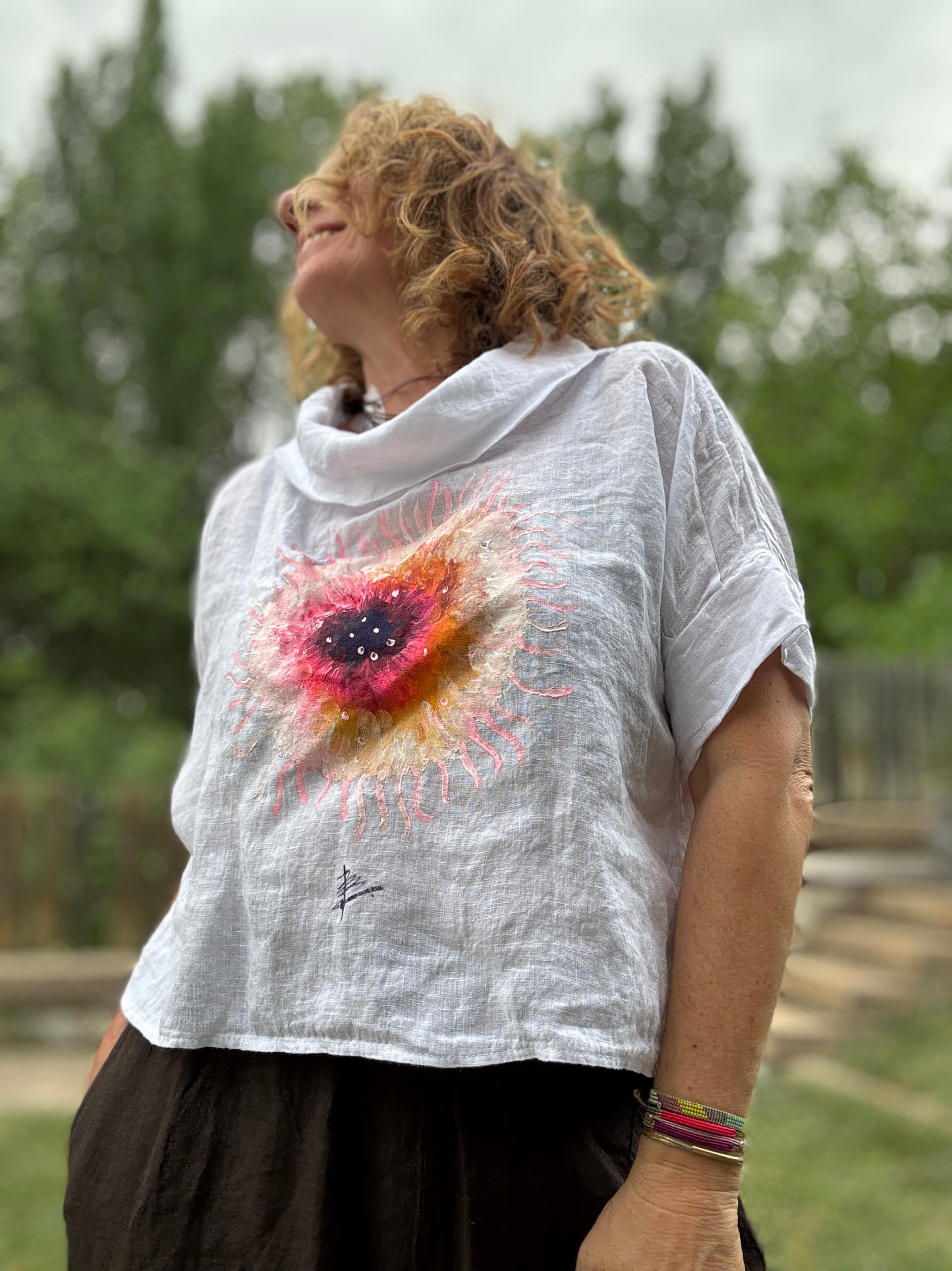 Blusa barco blanco