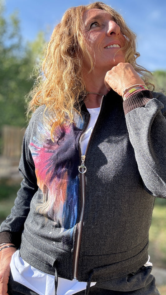 Bomber gris