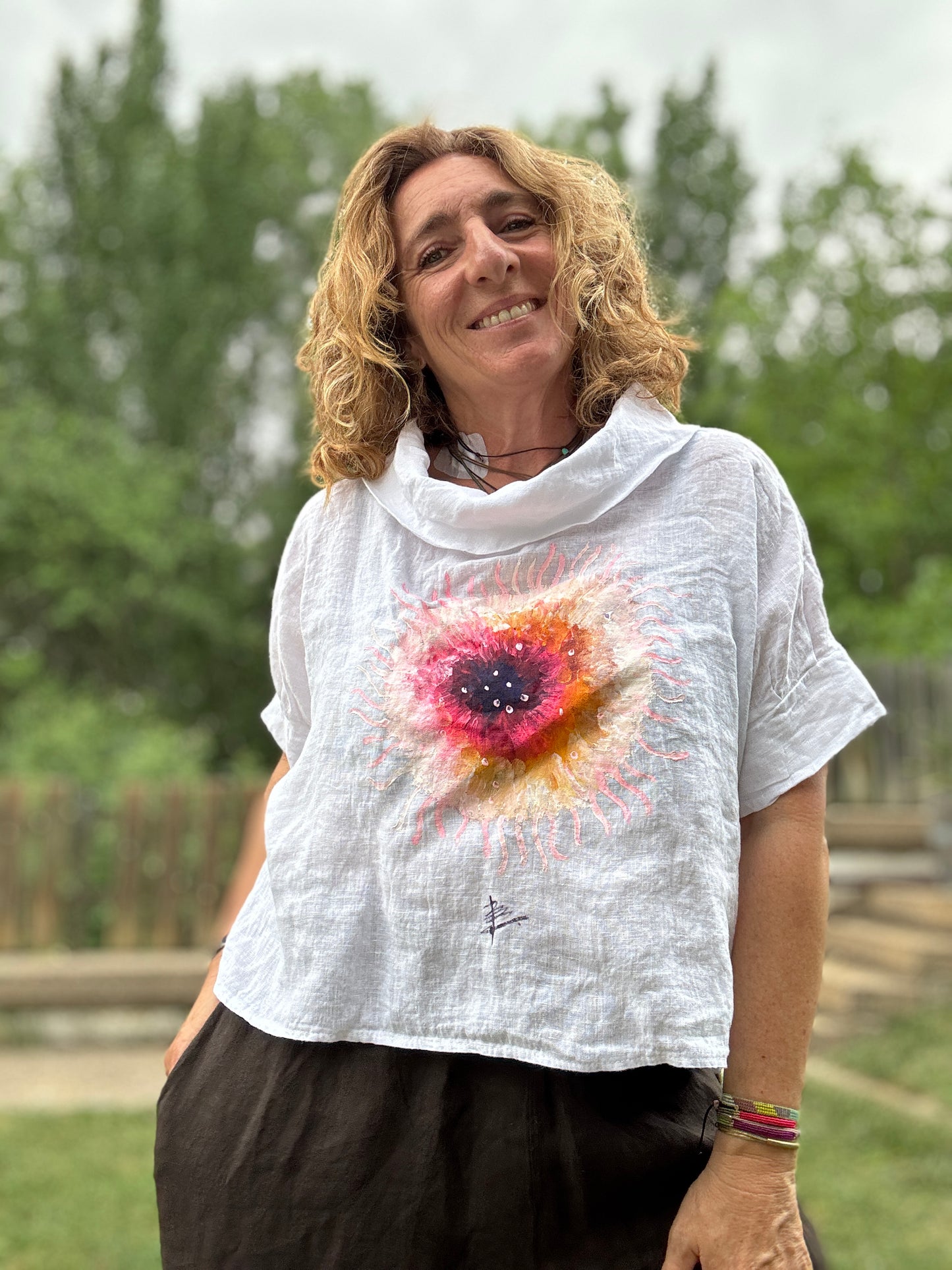 Blusa barco blanco