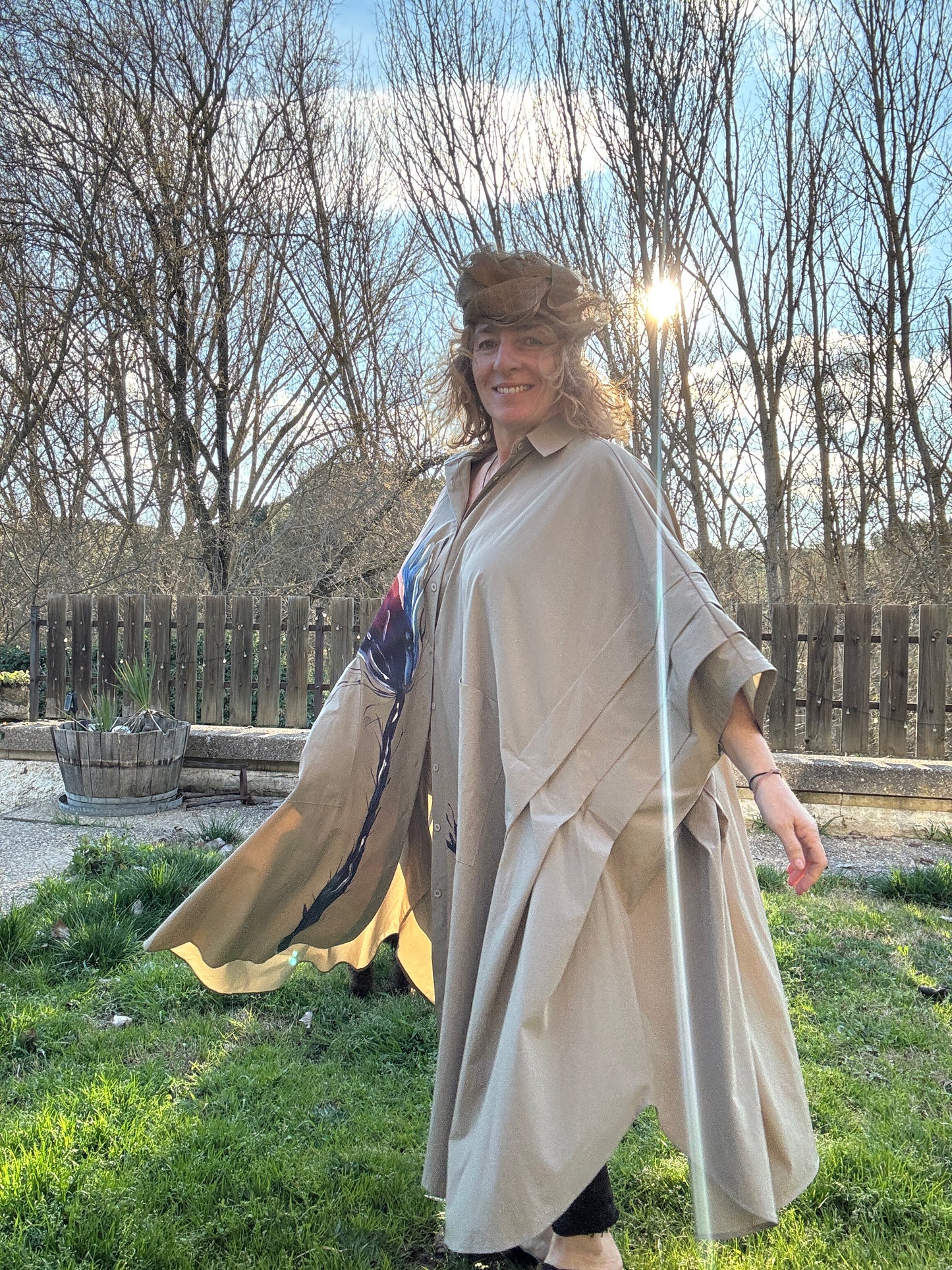 Vestido blusón oversize