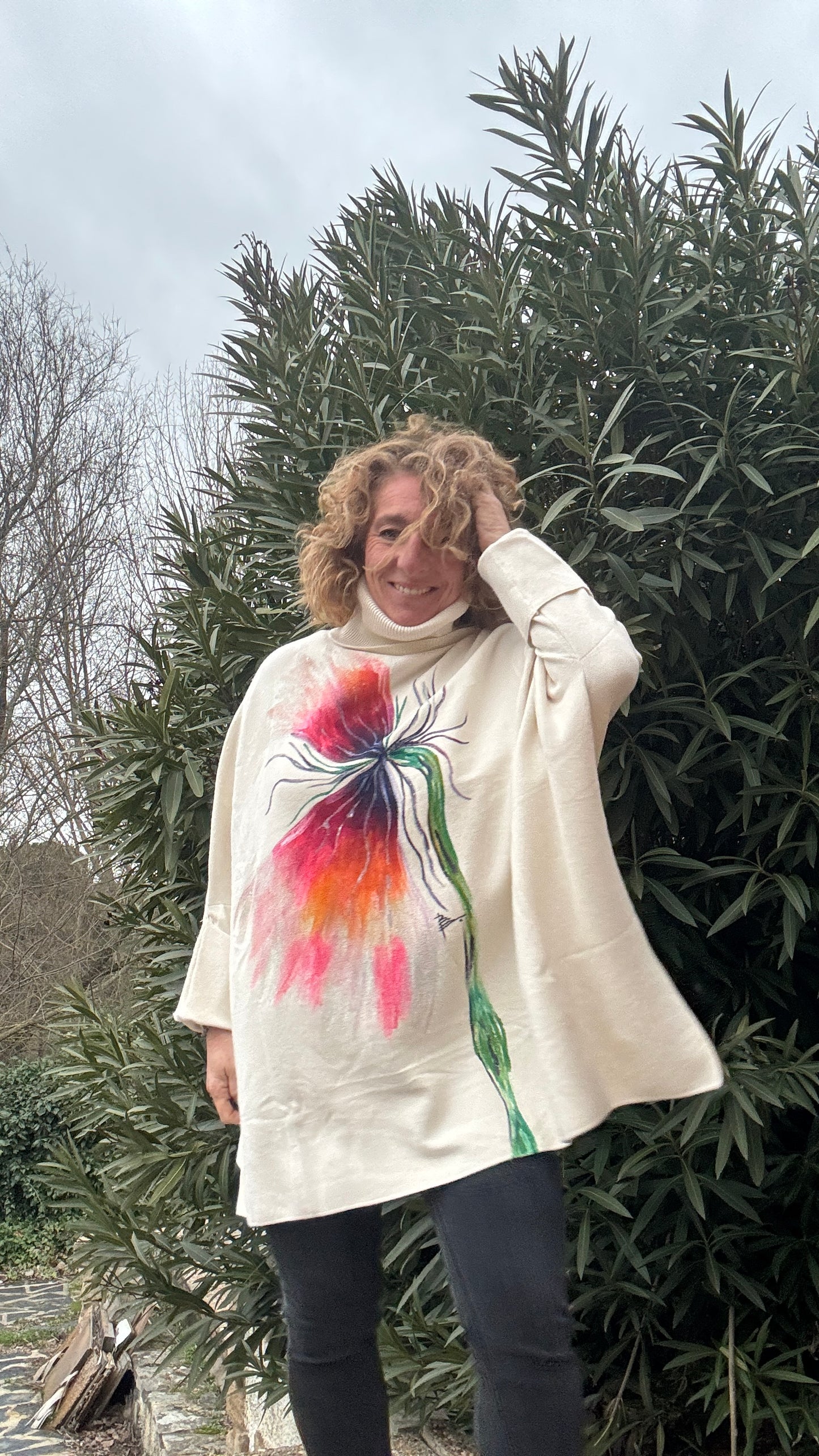 Jersey oversize crudo