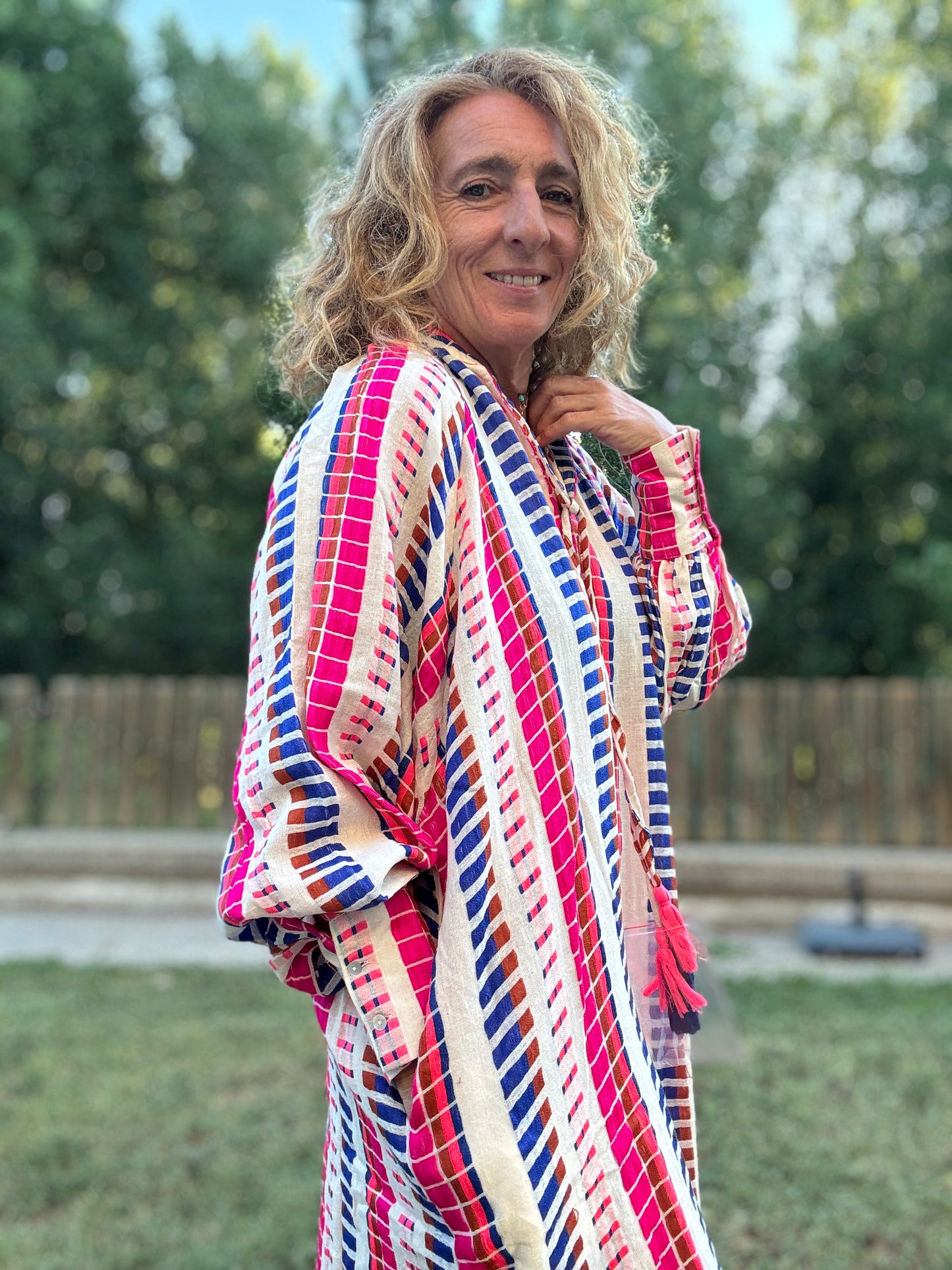 Vestido bordado blanco