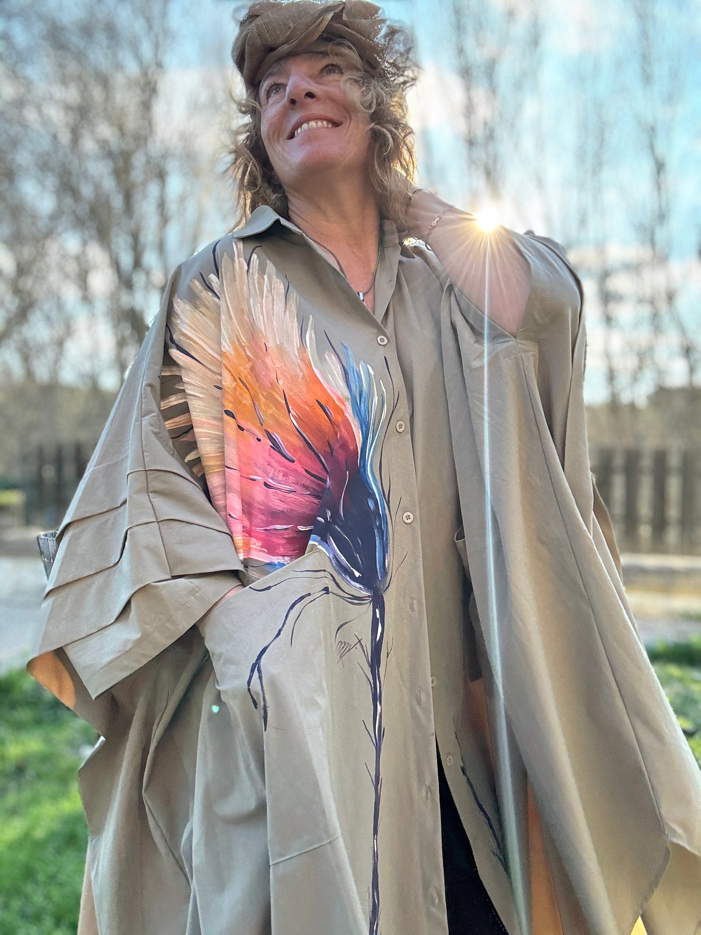 Vestido blusón oversize