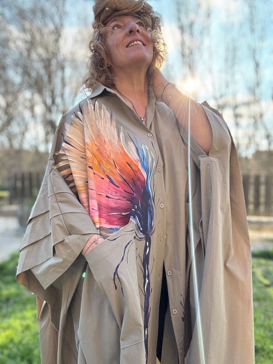 Vestido blusón oversize