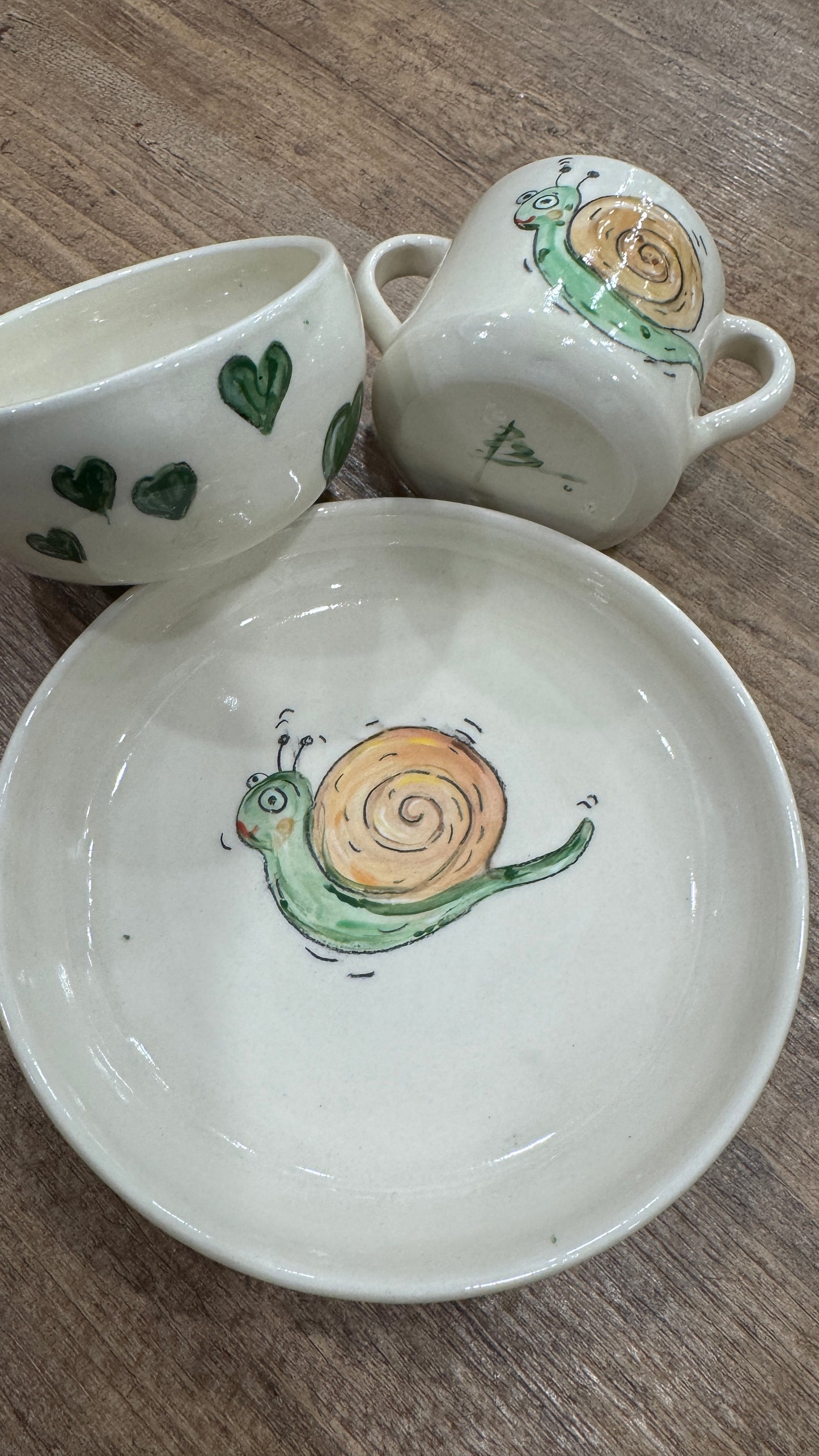 Set infantil caracol