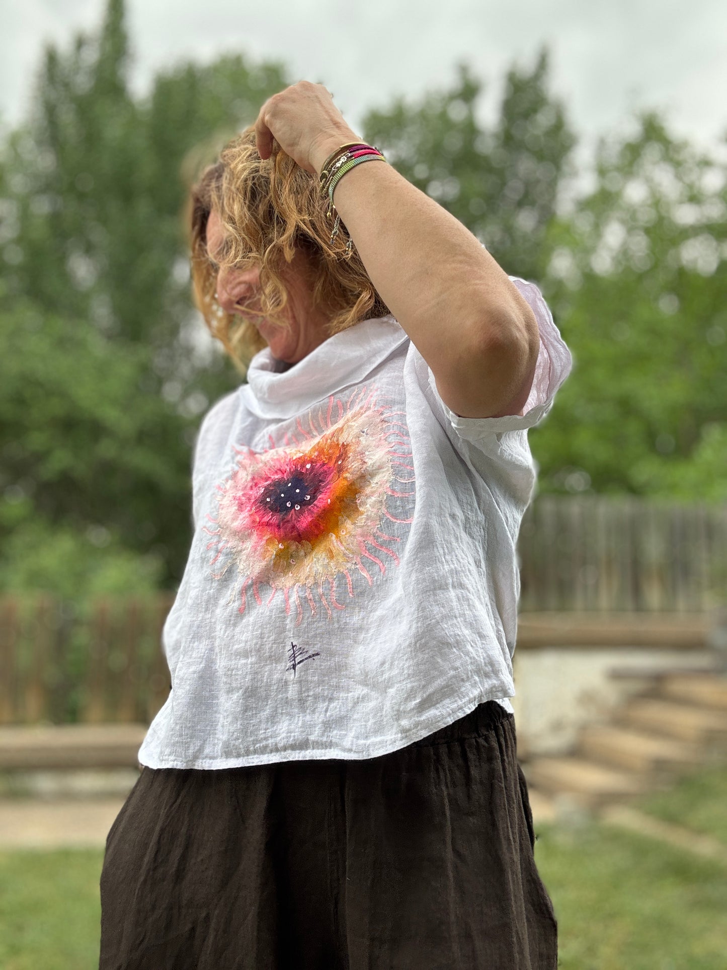 Blusa barco blanco