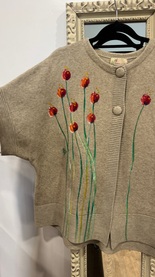 Chaqueta dos botones piedra