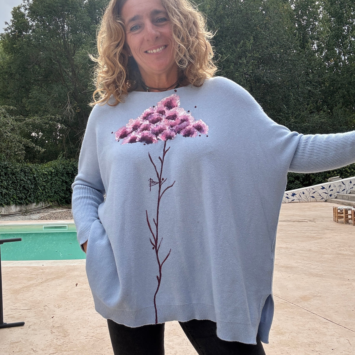 Jersey Over celeste