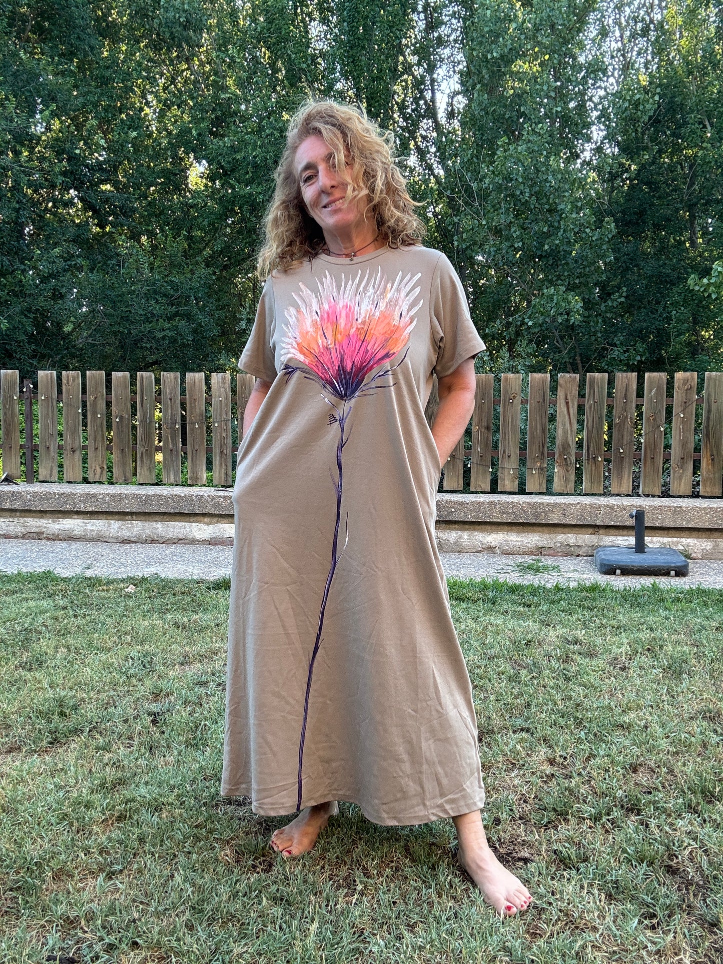 Vestido algodón tipo