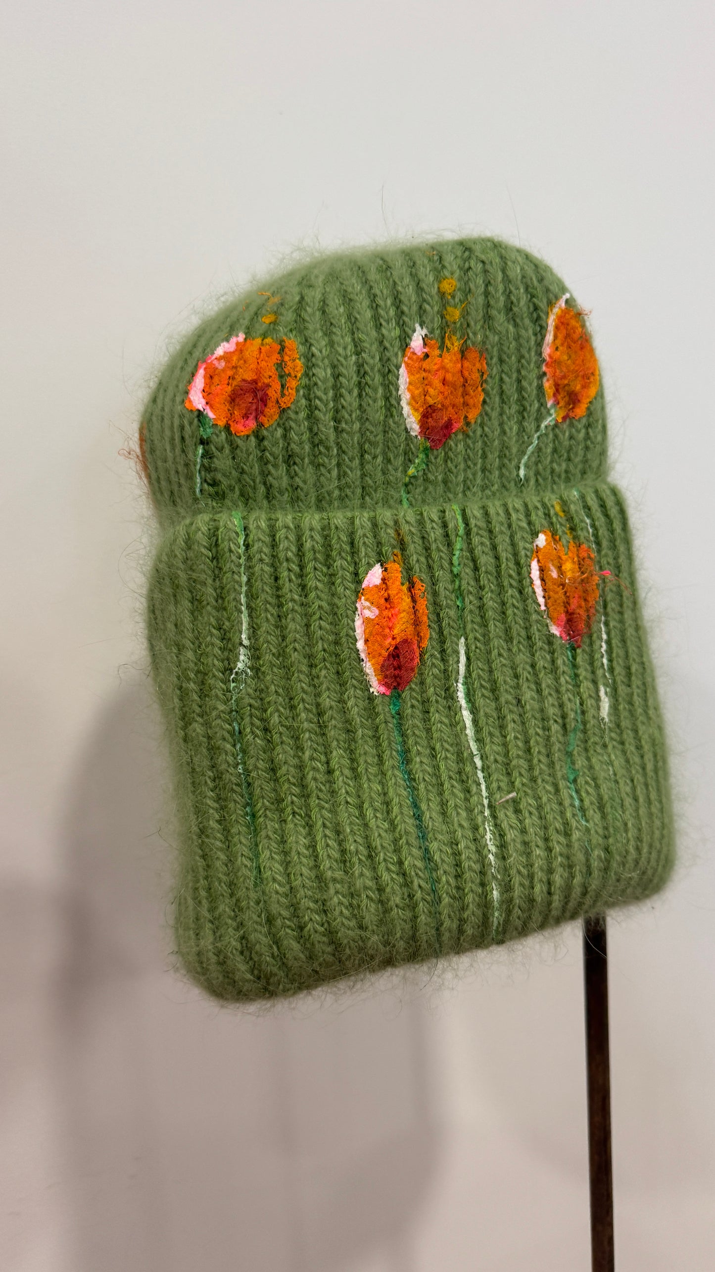 Gorro punto verde