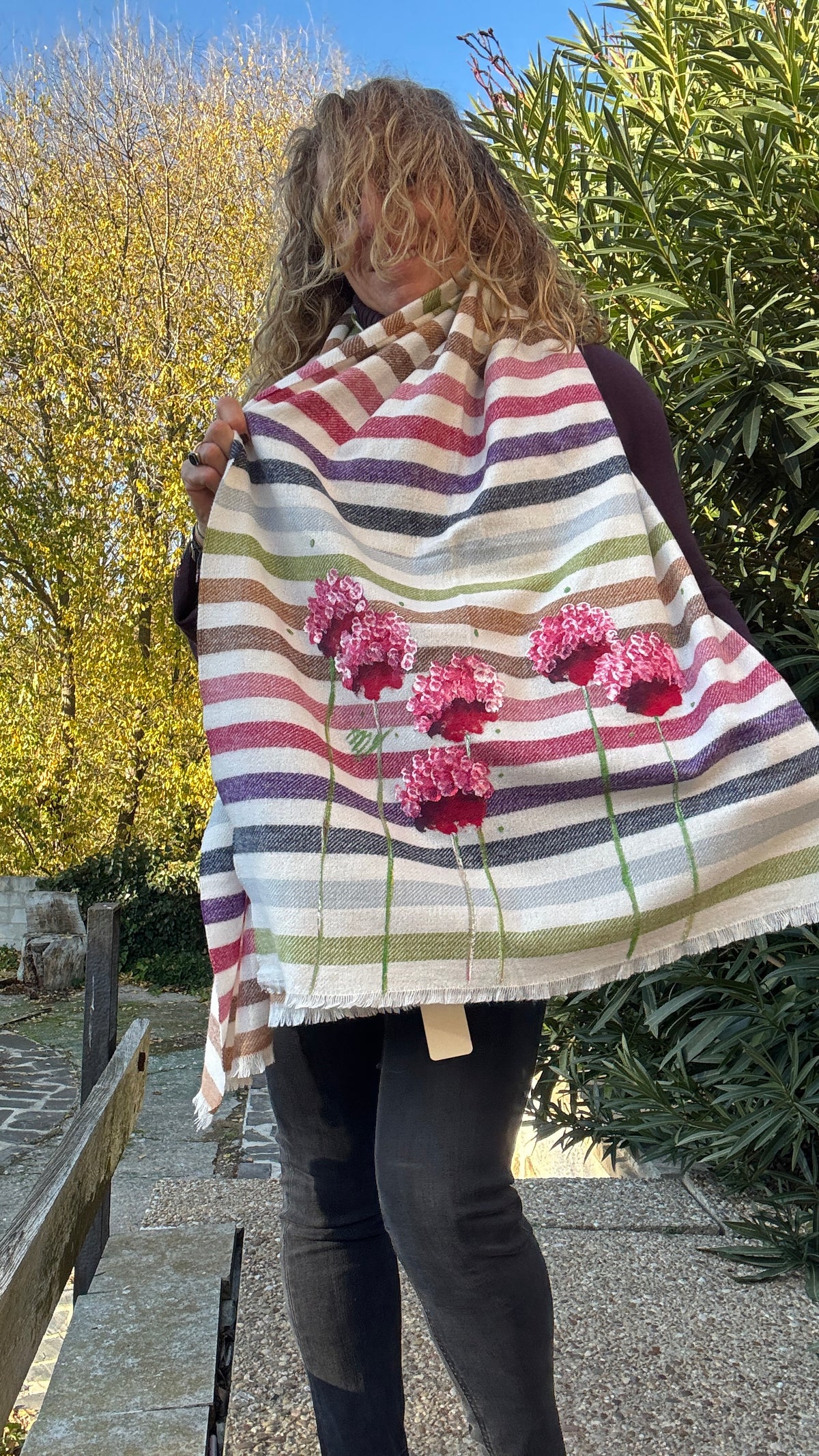 Bufanda raya multicolor